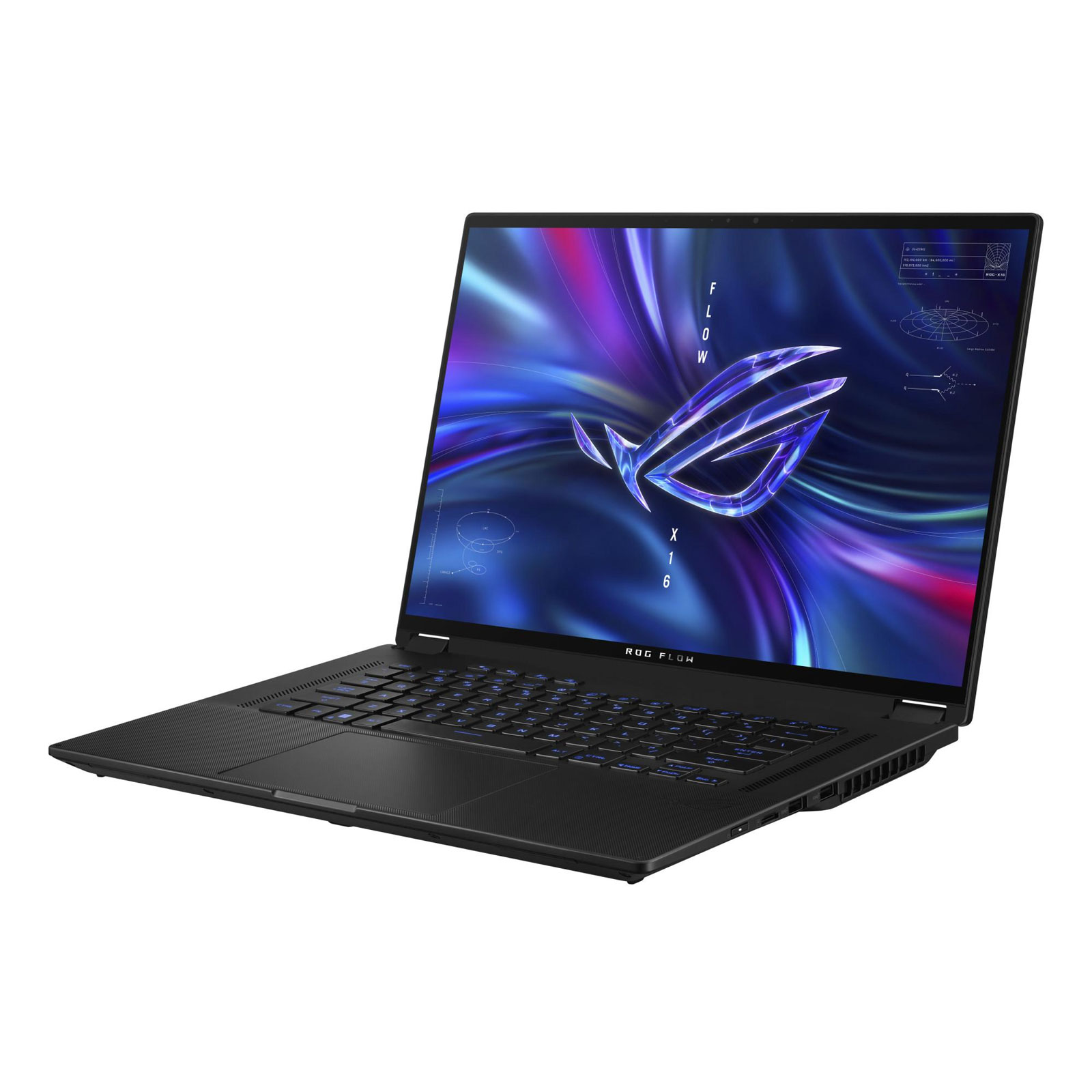 ASUS Gaming-Notebook ROG Flow X16, Schwarz, 16 Zoll, WQXGA, Intel Core i9-13900H, 16 GB, 1 TB M.2 SSD, RTX 4060 8GB (IPS, 240 Hz, 3ms, GV601VV-NF019W)