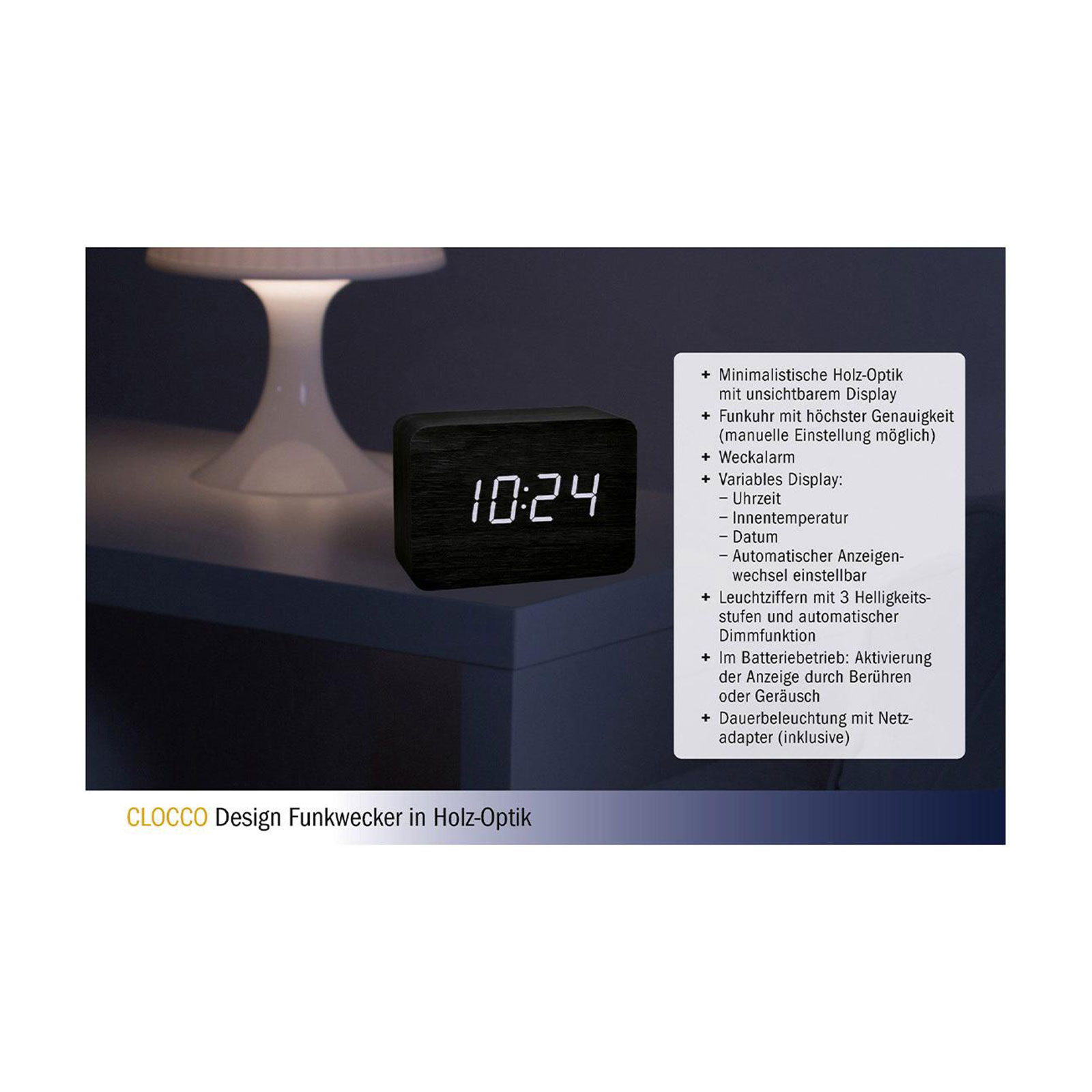 TFA Dostmann Funkwecker 60.2549 FUNKWECKER CLOCCO TFA Dostmann Funkwecker 60.2549 FUNKWECKER CLOCCO