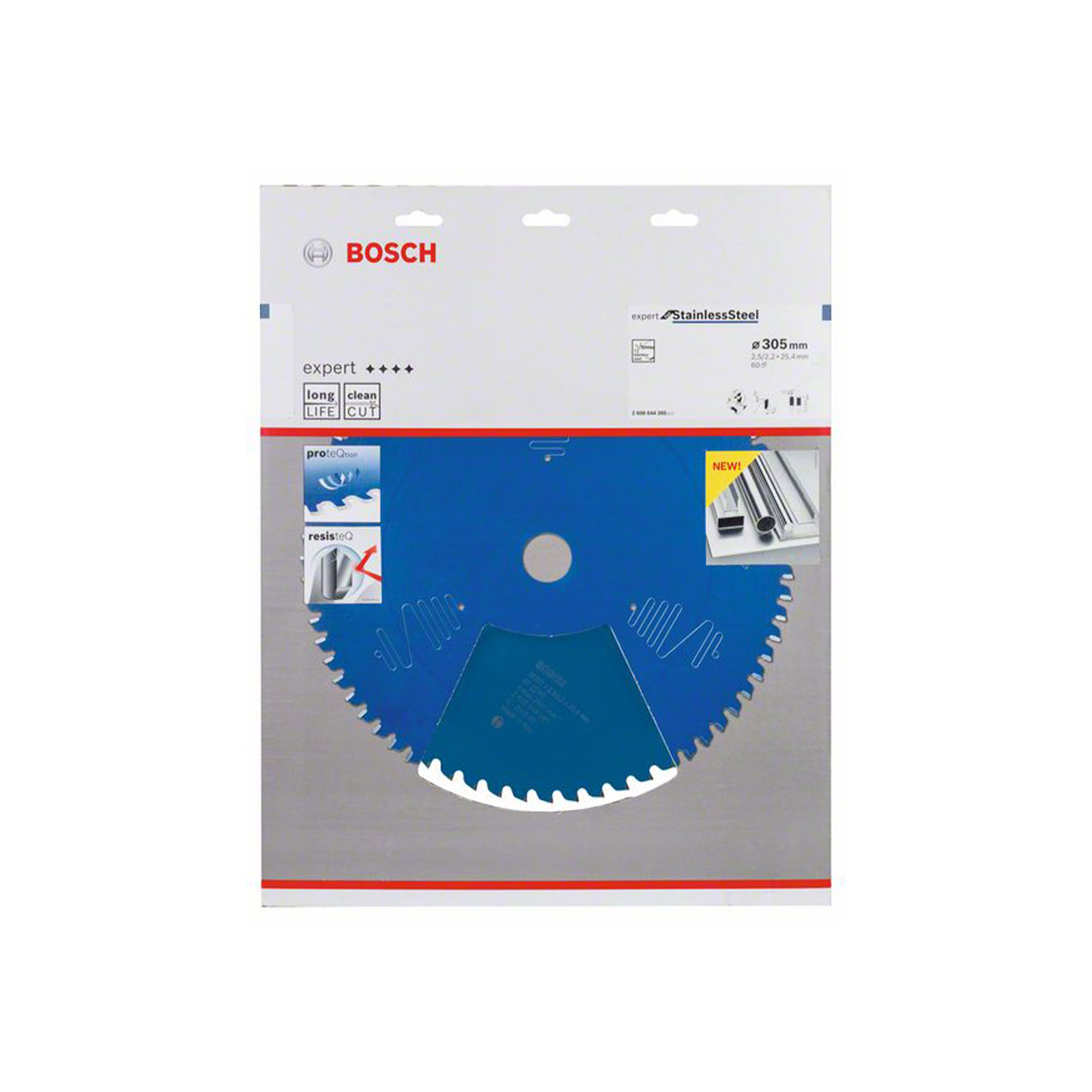 Bosch Professional Kreissaegeblatt Expert for Stainless Steel, 305 x 25,4 x 2,5 x 60