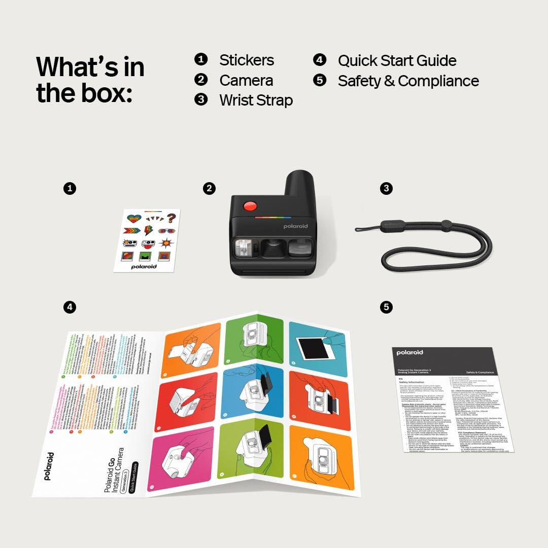 Polaroid Go Generation 3 - Mini Sofortbildkamera