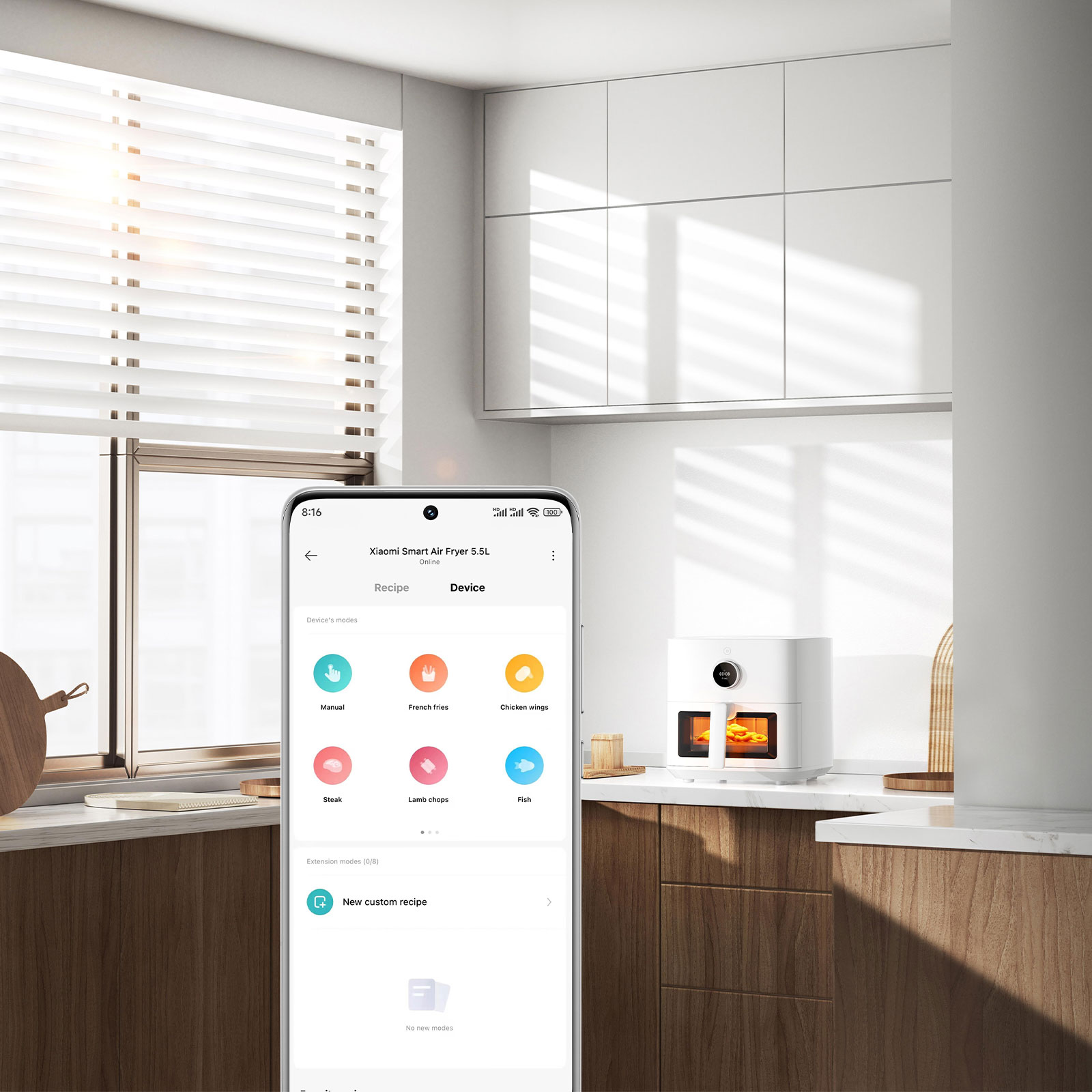 Xiaomi Smart Air Fryer 5.5 l Heißluftfritteuse