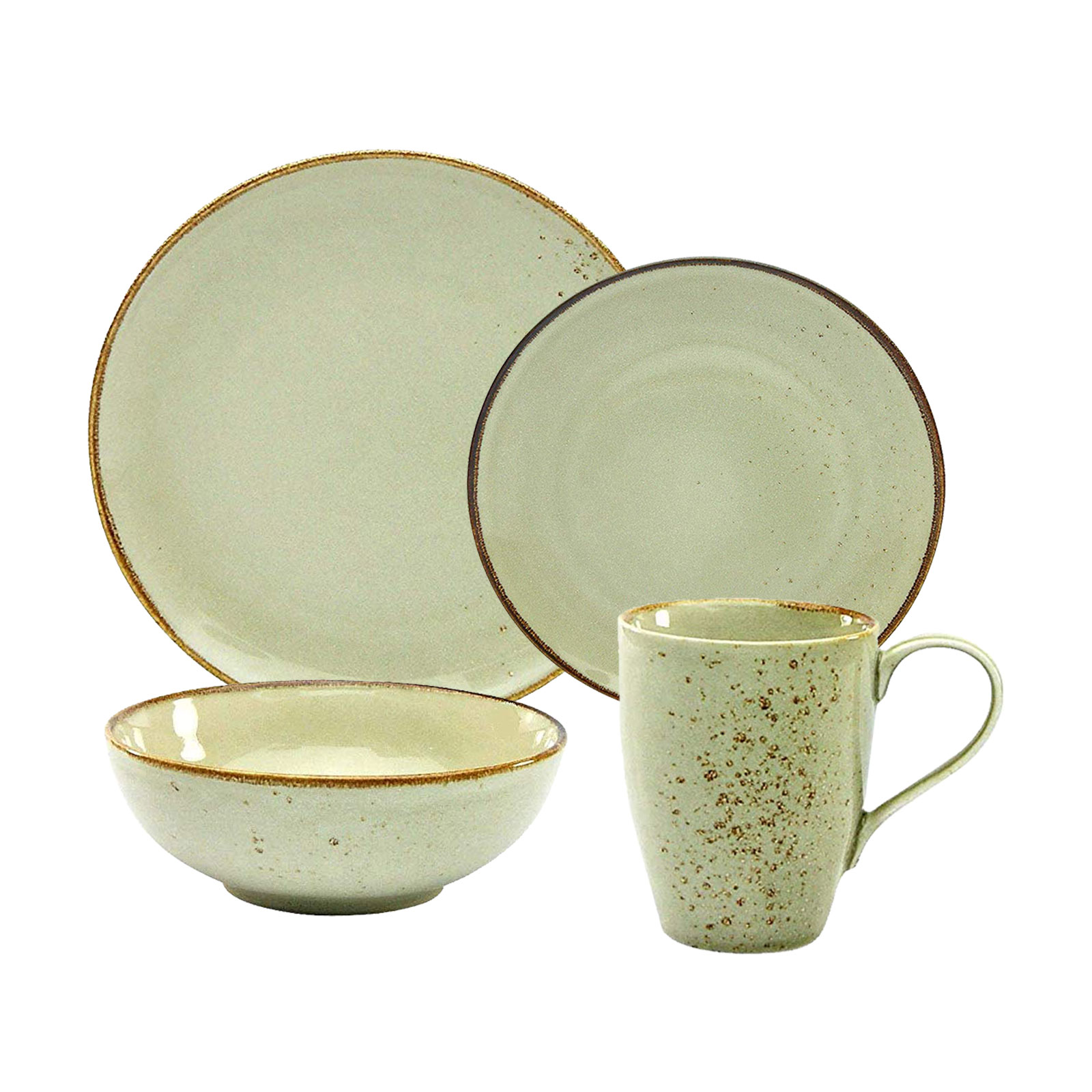 CreaTable, 19951, Serie Nature Collection, Kombiservice 16 tlg