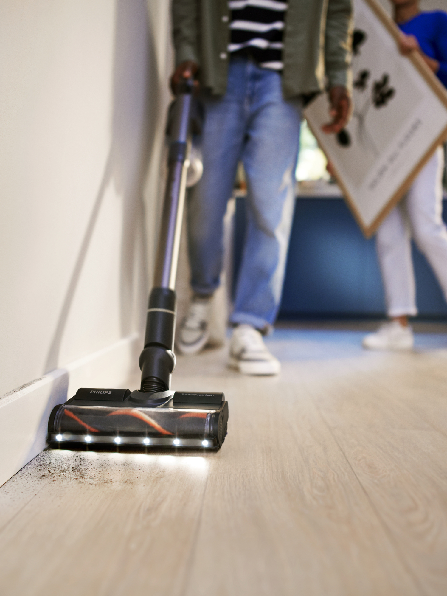 Philips Aqua Plus XC8057/01 Akku-Handstaubsauger mit Stiel