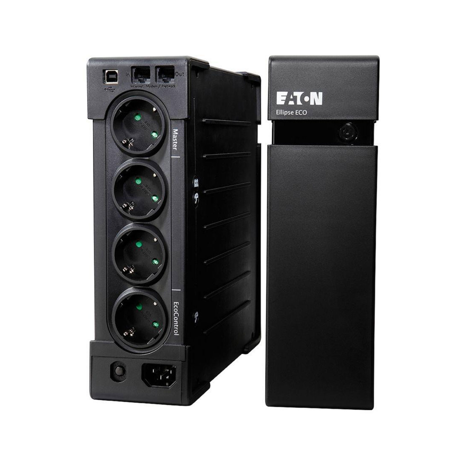 Eaton EL650USBDIN (4-fach, USB, Überspannungsschutz, Schwarz)