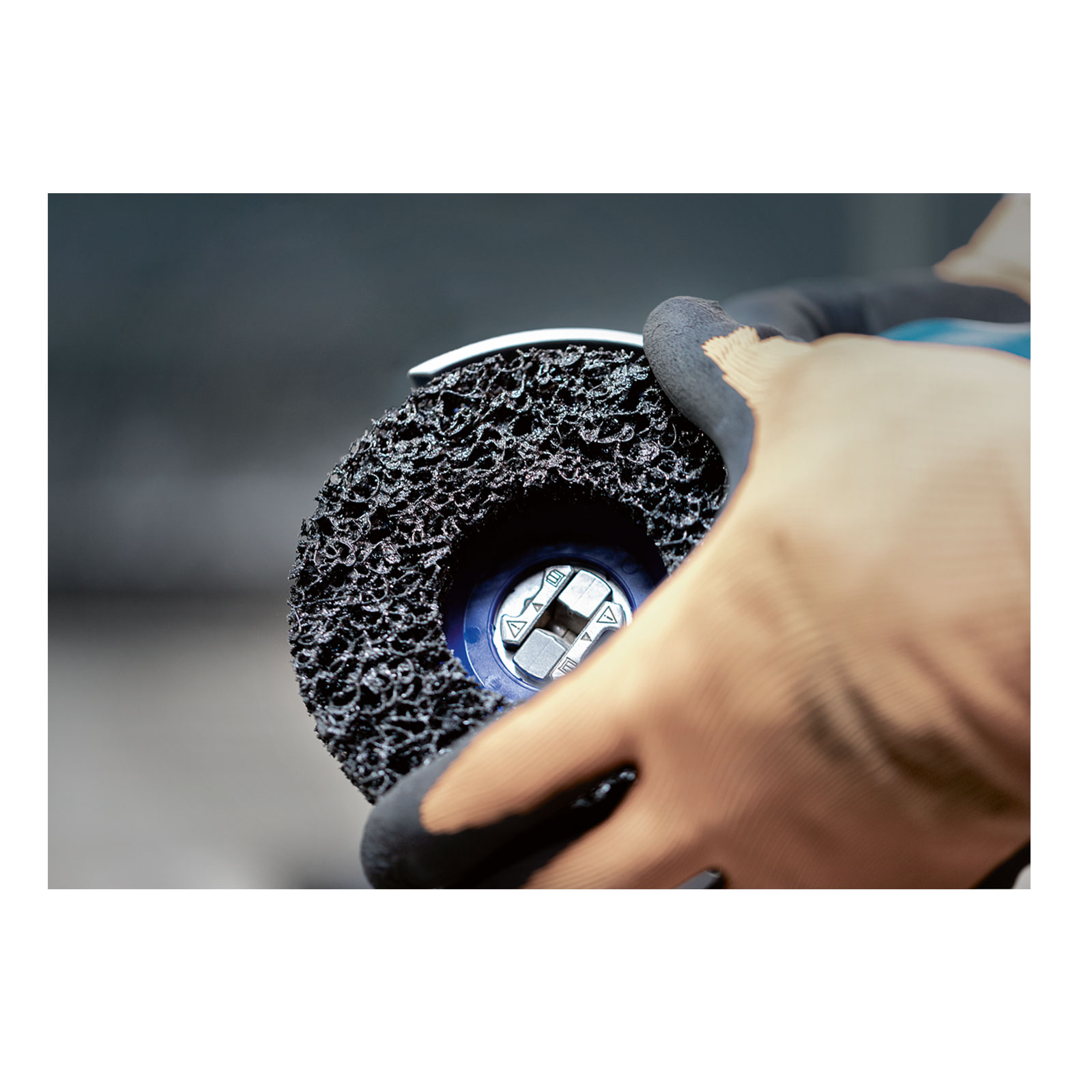 Bosch Professional X-LOCK Grobreinigungsscheibe N377, 125mm Schleifscheibe