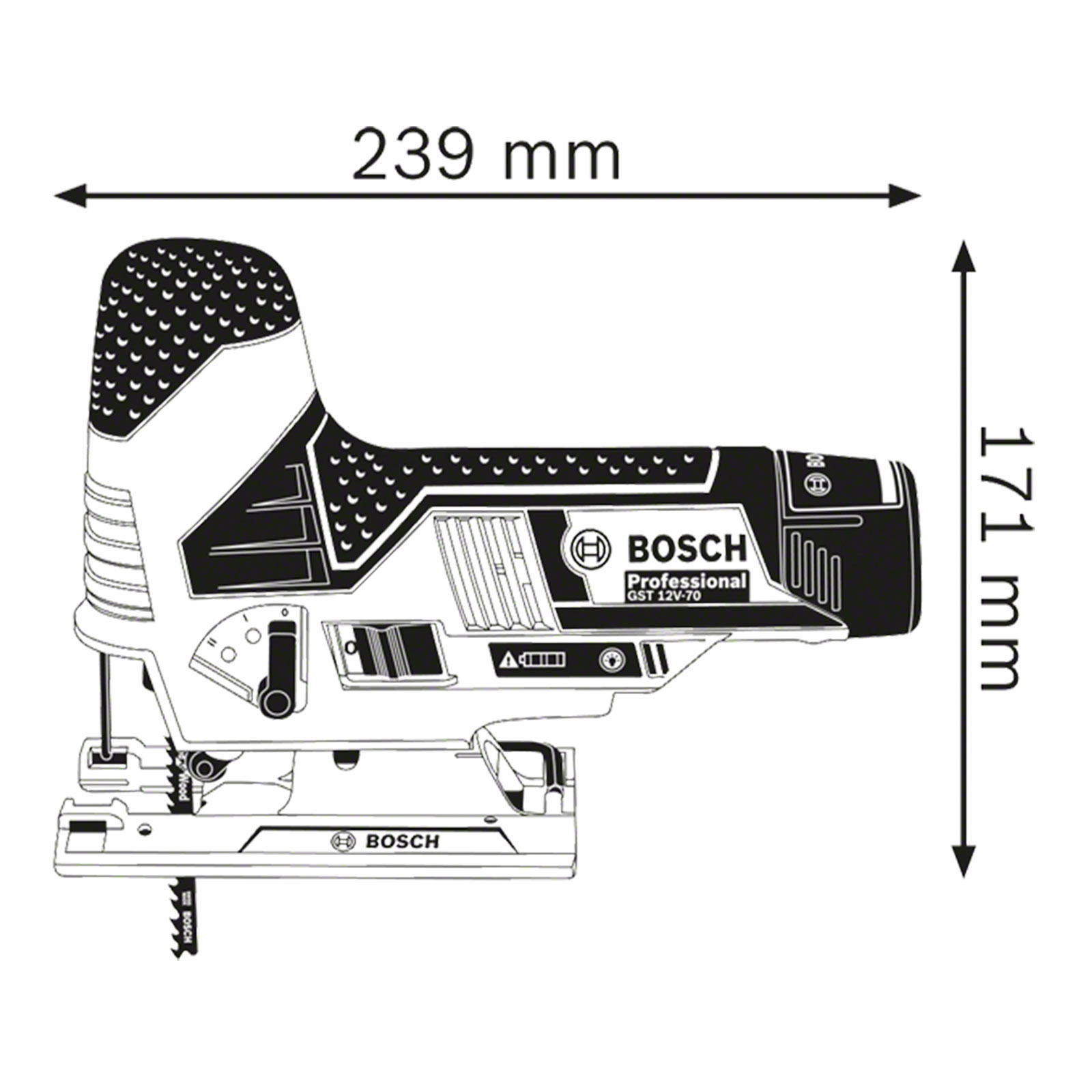 Bosch Professional 5er-Werkzeug-Set 12V: GSR + GST + GOP + GKS + GSA + 3 x GBA 3.0Ah + GAL + XL-BOXX