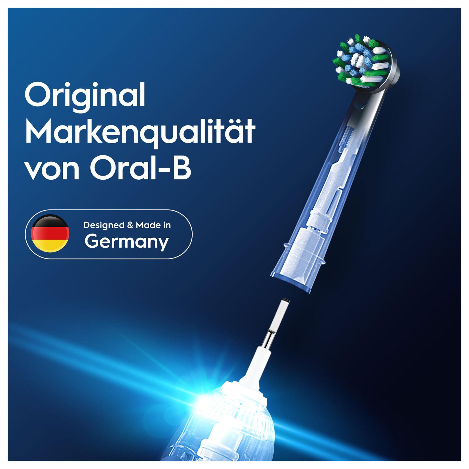 Oral-B Pro CrossAction Aufsteckbürsten, 4+1 Gratis Oral-B Pro CrossAction Aufsteckbürsten, 4+1 Gratis