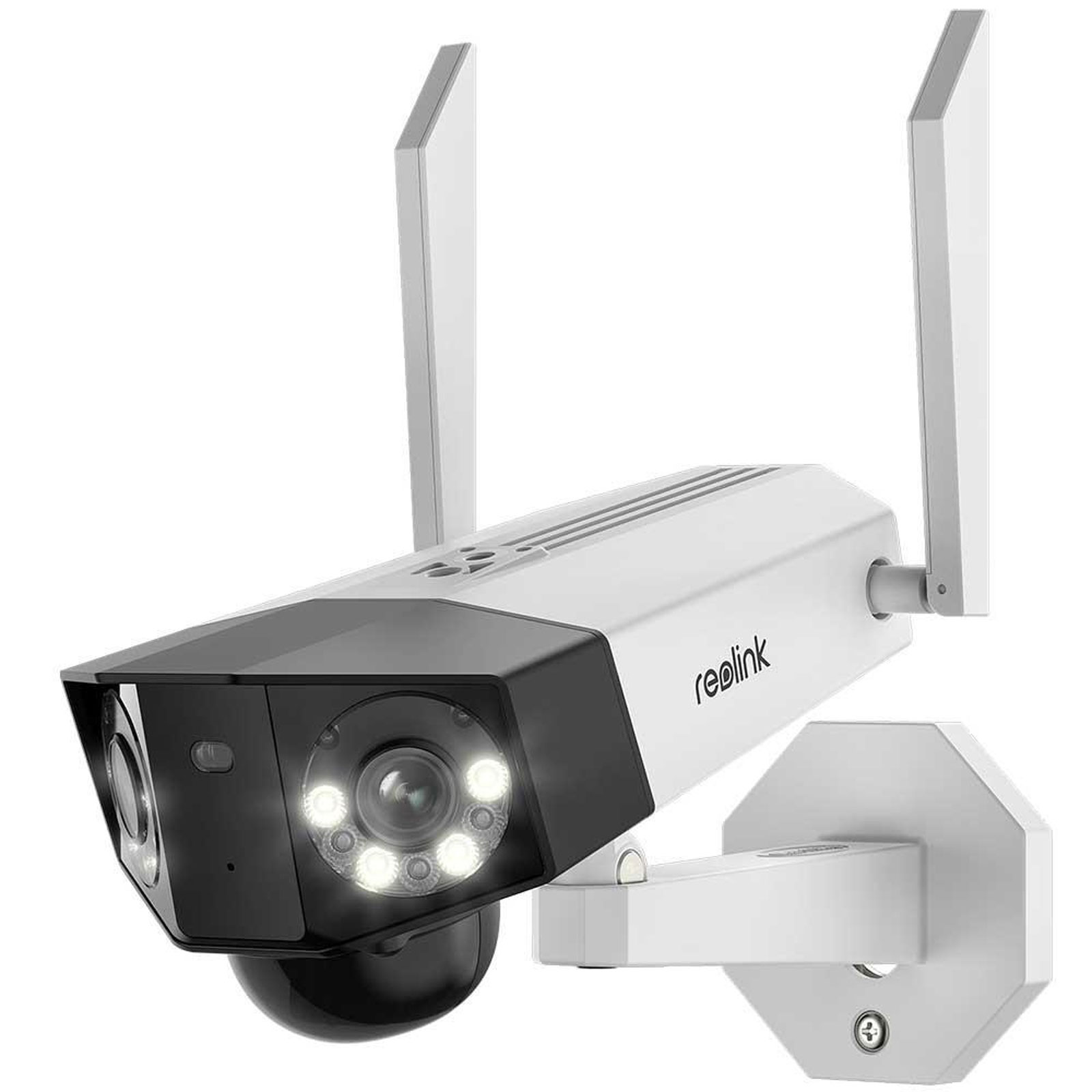 Reolink Smarte 2K akkubetriebene WLAN-Kamera mit Dual-Objektiv (Überwachungskamera, steuerbar über Reolink App oder Reolink Client)