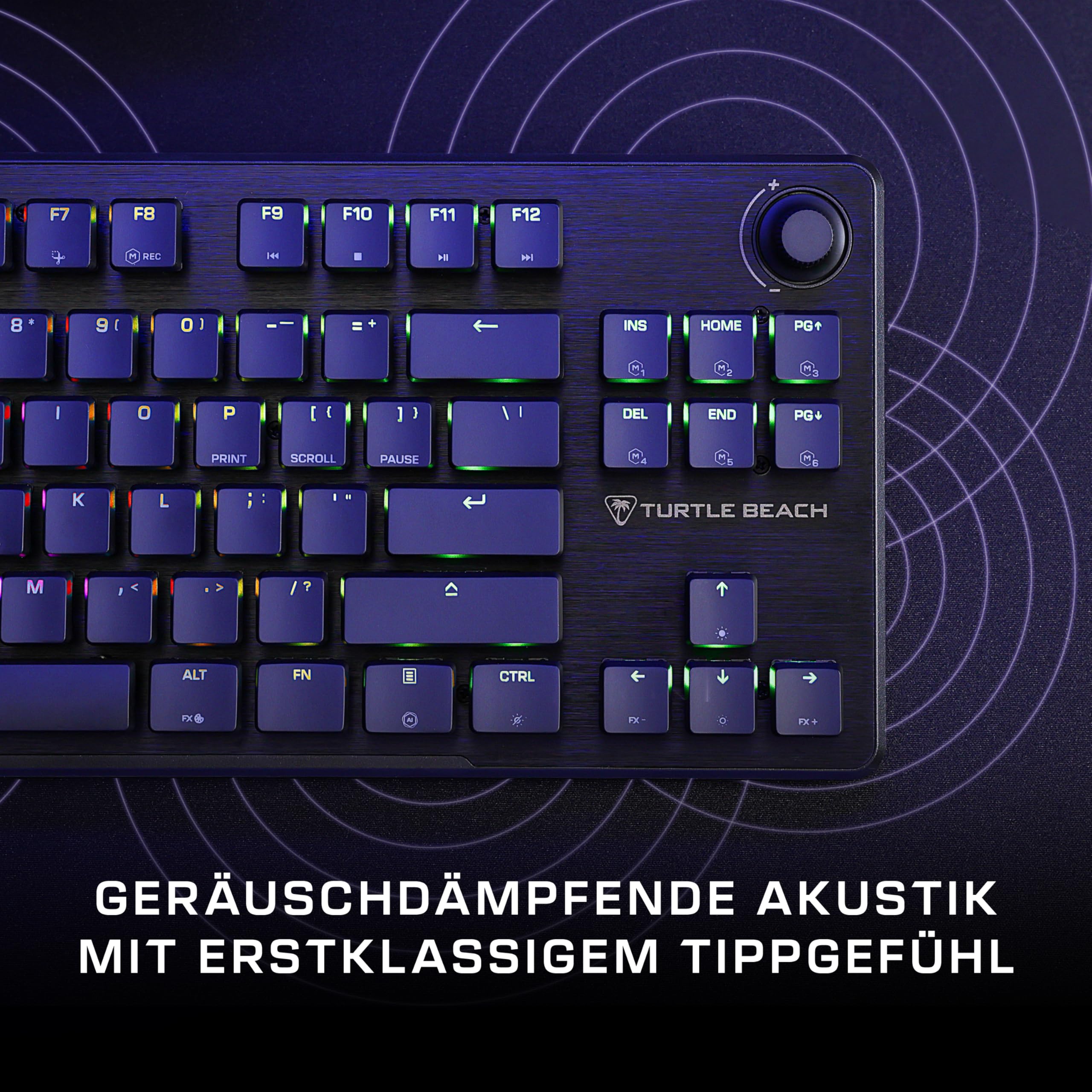 Turtle Beach Vulcan II TKL RGB Tenkeyless Mechanische Gaming-Tastatur