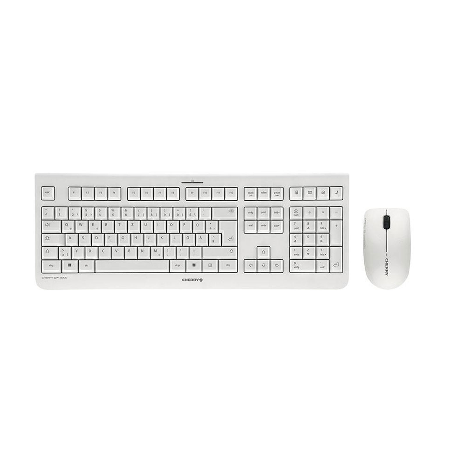 Cherry DW 3000 Tastatur und Maus Set Wireless USB 3 Tasten Maus
