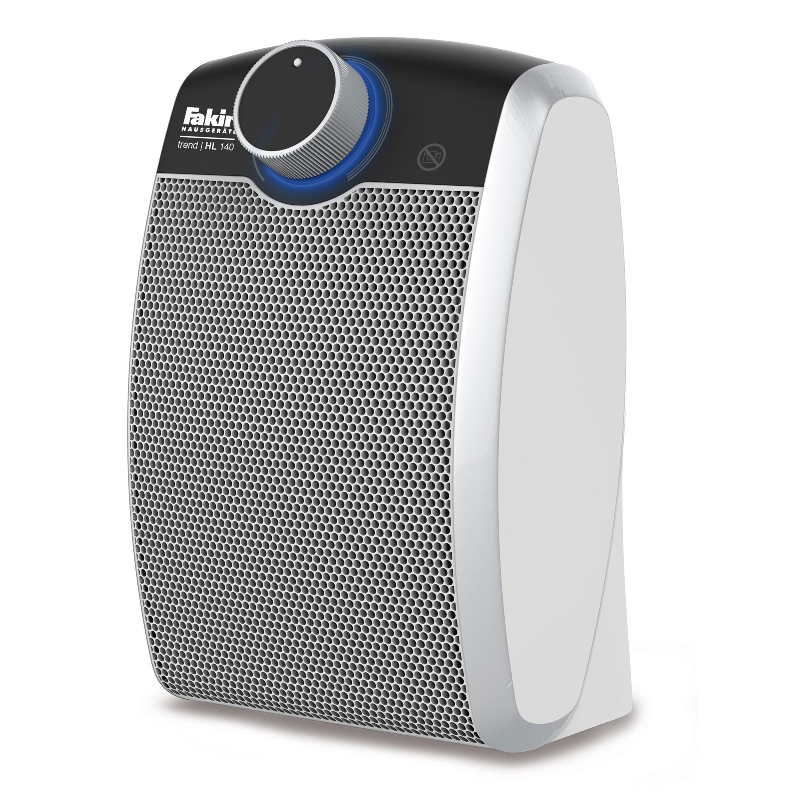 FAKIR HL 140 Keramik-Heizlüfter trend hochglanzweiß/silber FAKIR HL 140 Keramik-Heizlüfter trend hochglanzweiß/silber