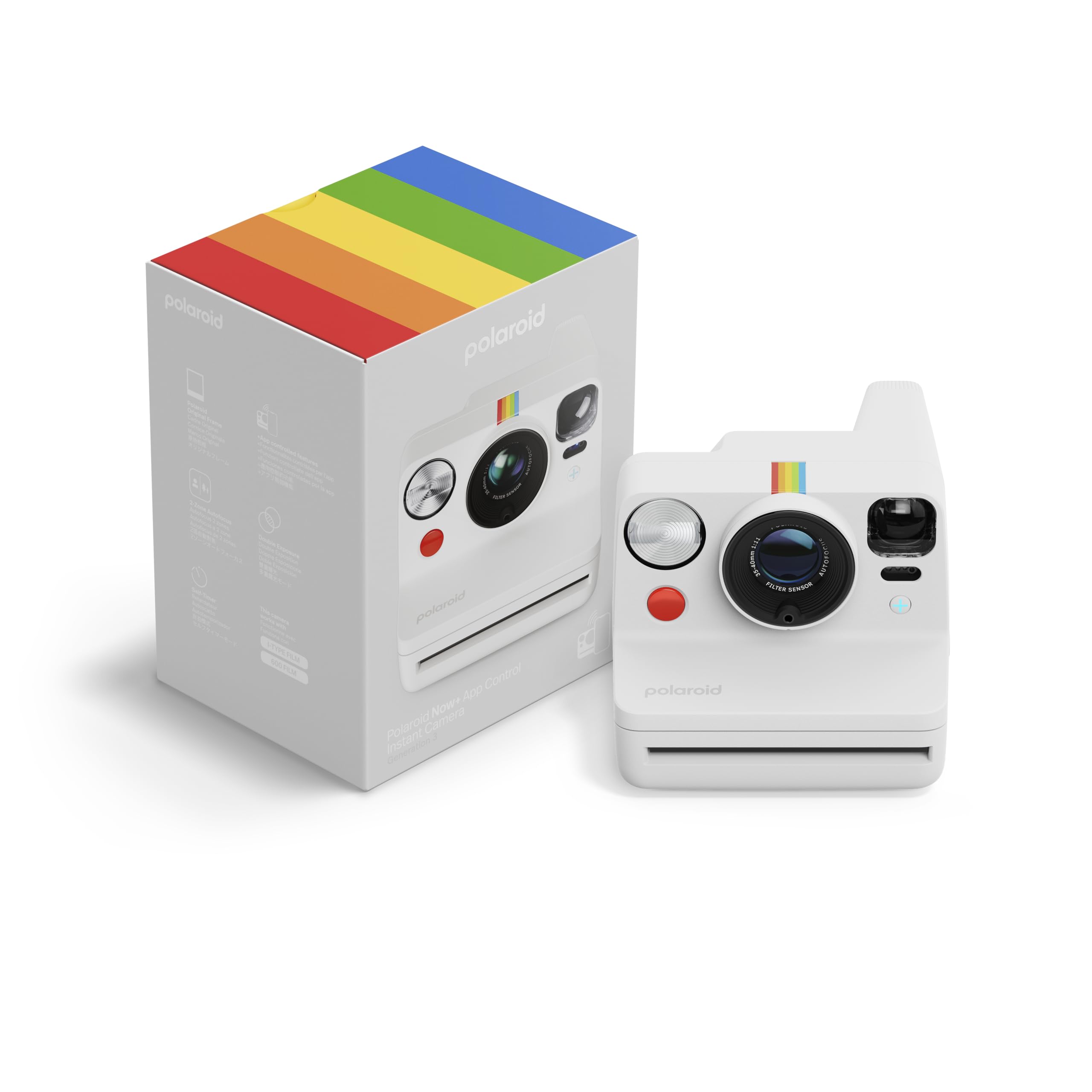 Polaroid – Now+ Generation 3 – Sofortbildkamera mit Bluetooth-Verbindung