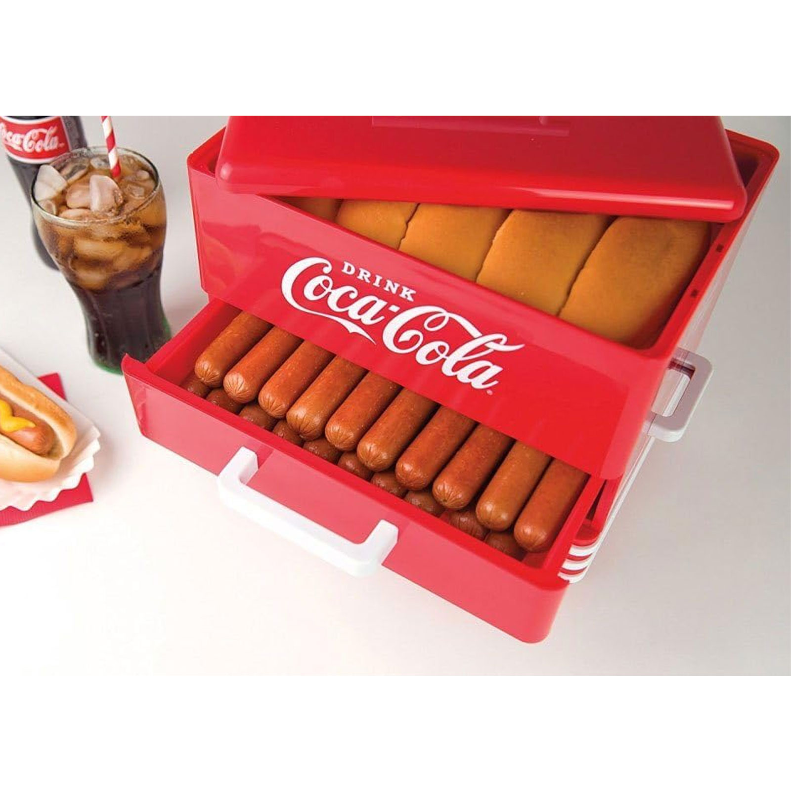 SALCO SHD-80CC Coca-Cola Hot Dog Maker