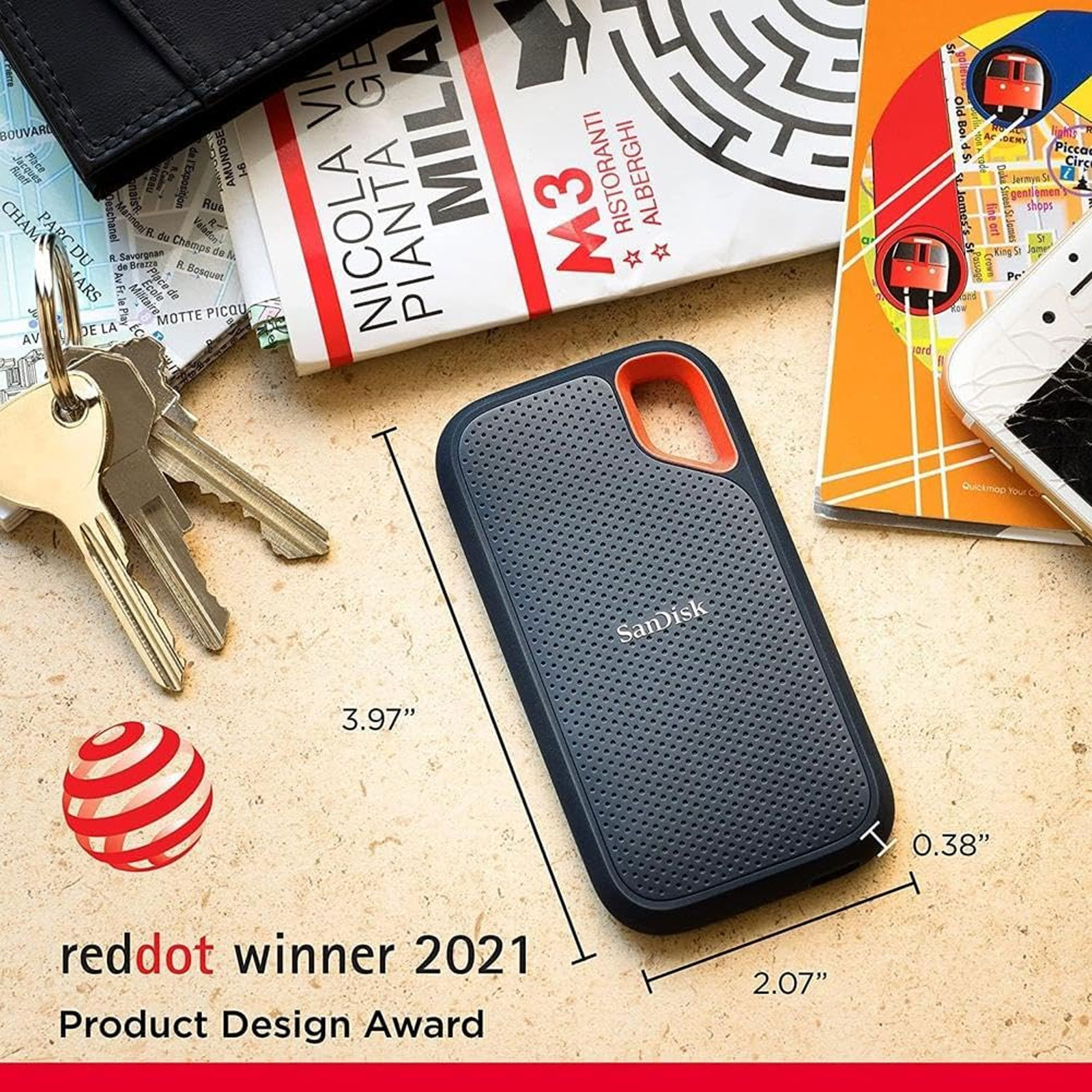 SanDisk Extreme Portable SSD V2 500 GB