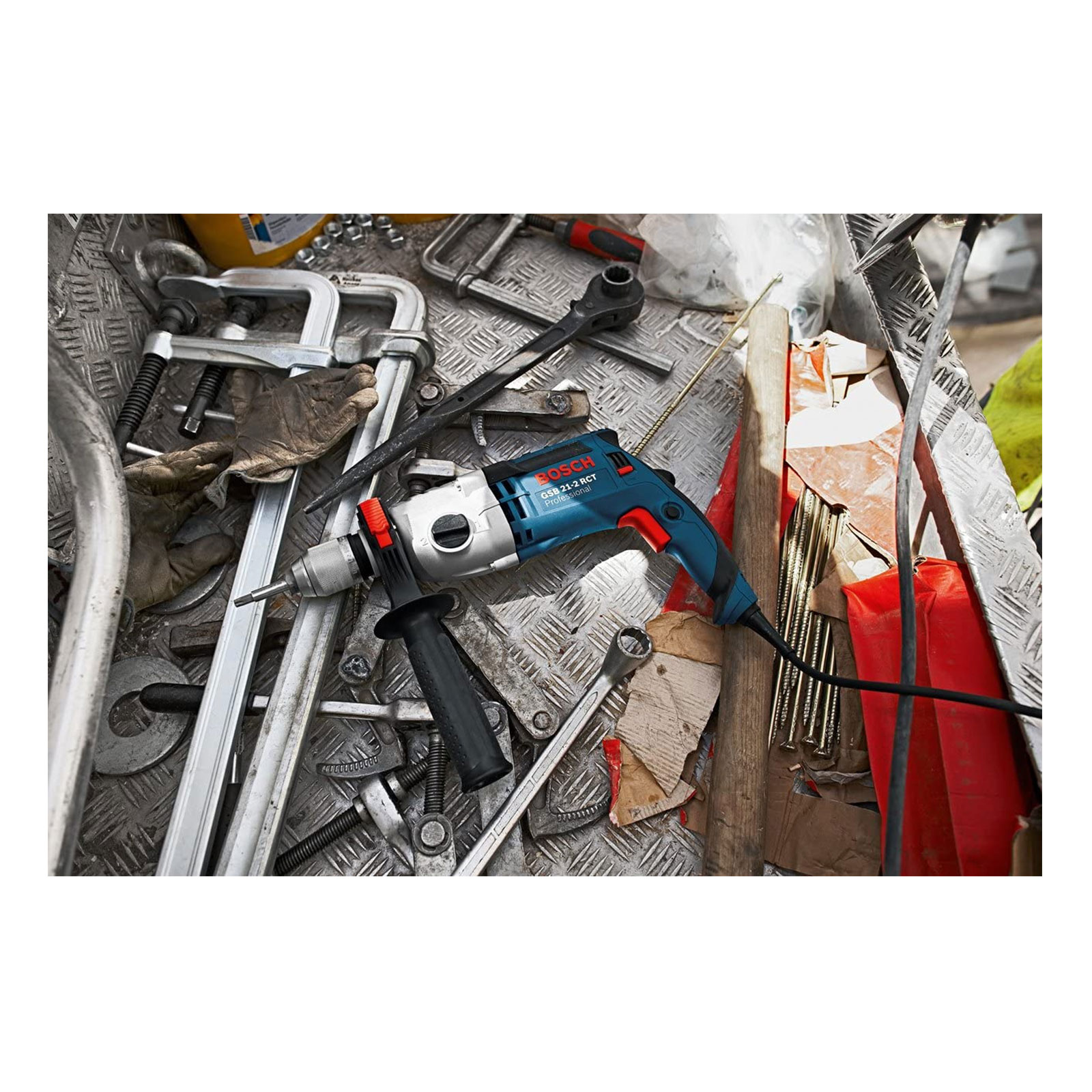 Bosch Professional GSB 21-2RCT (CC) Elektroschlagbohrmaschine