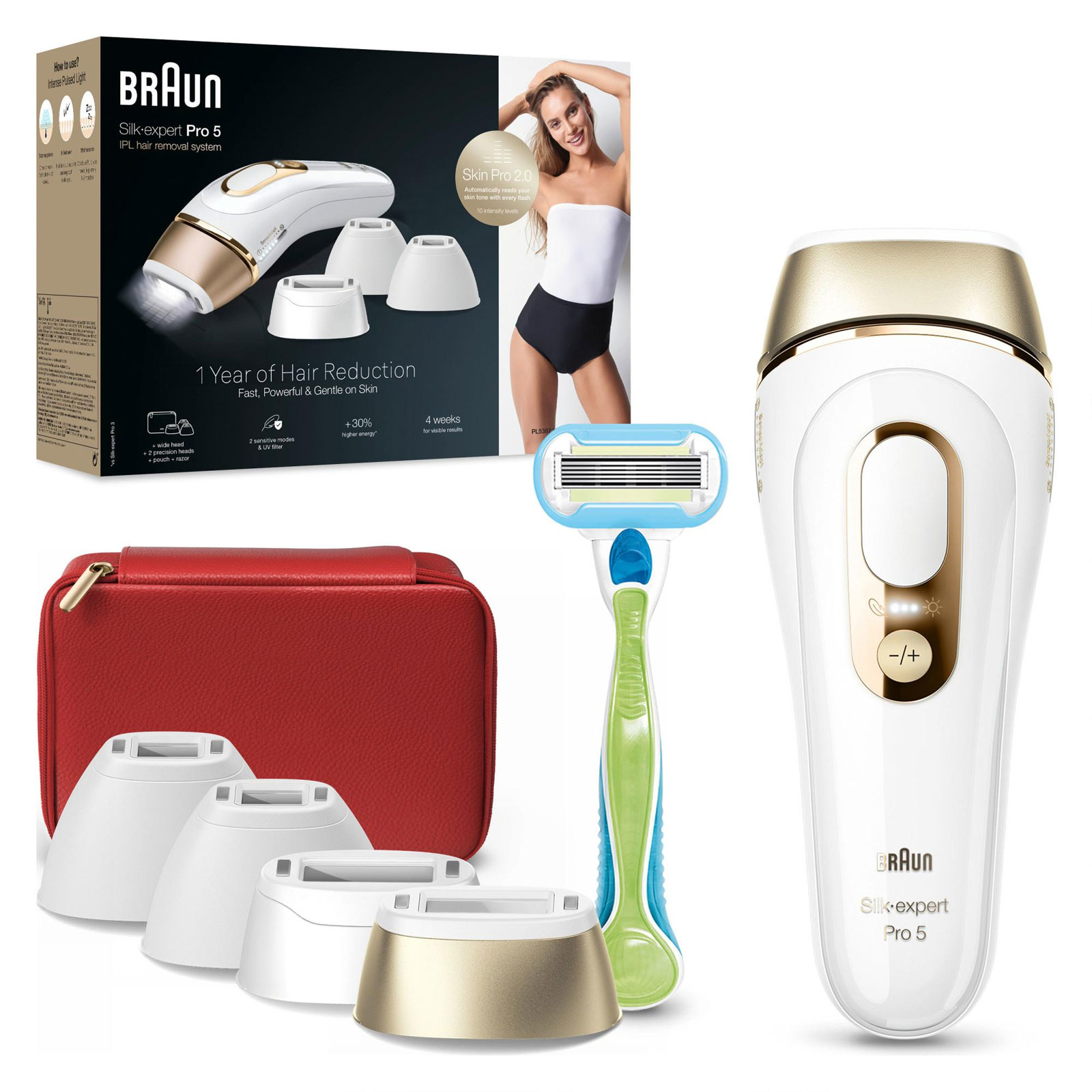 Braun IPL Haarentferner IPL Silk·expert Pro 5 PL5382