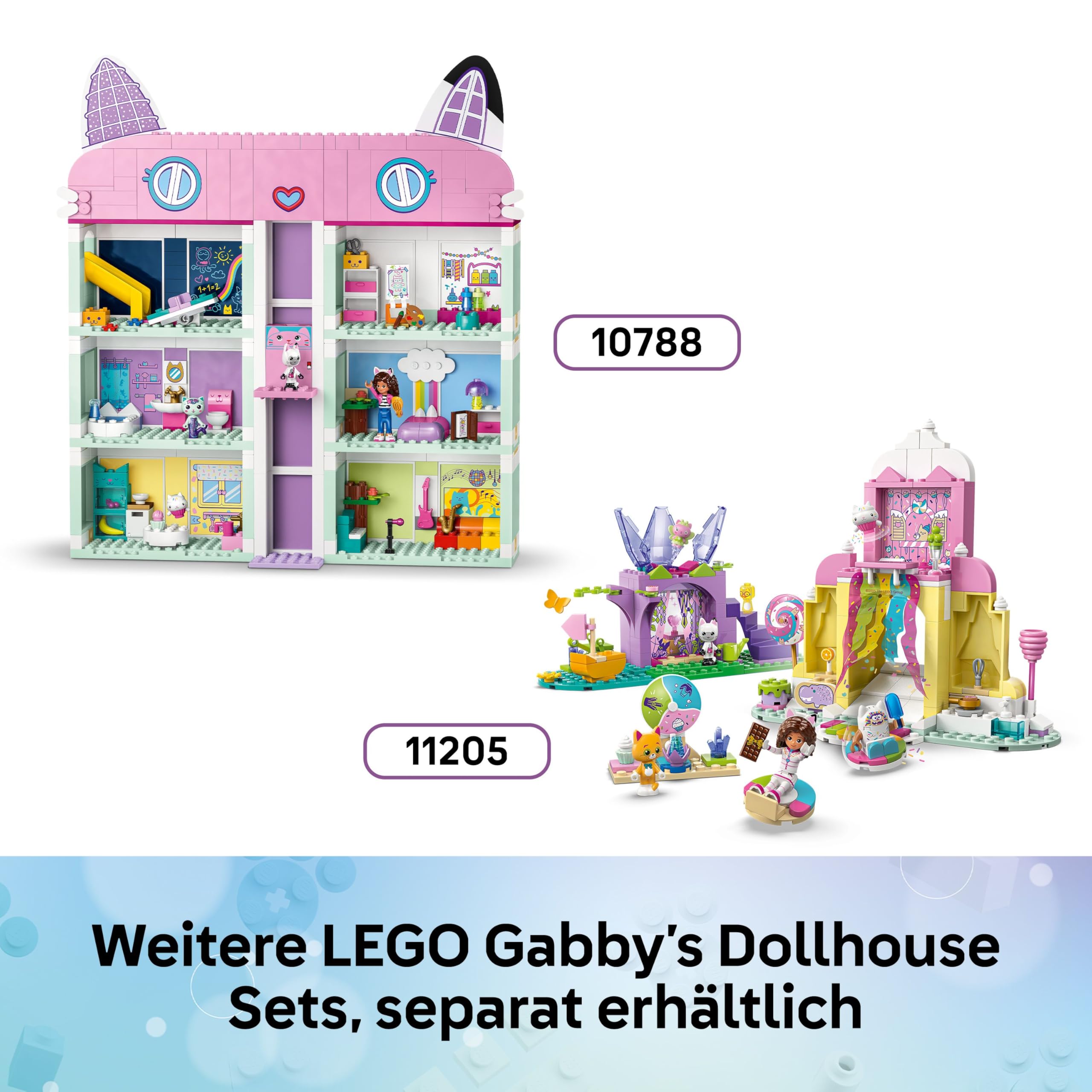 LEGO Gabbys Puppenhaus Meerjungfrau Gabbys Aquarium Abenteuer (11204)