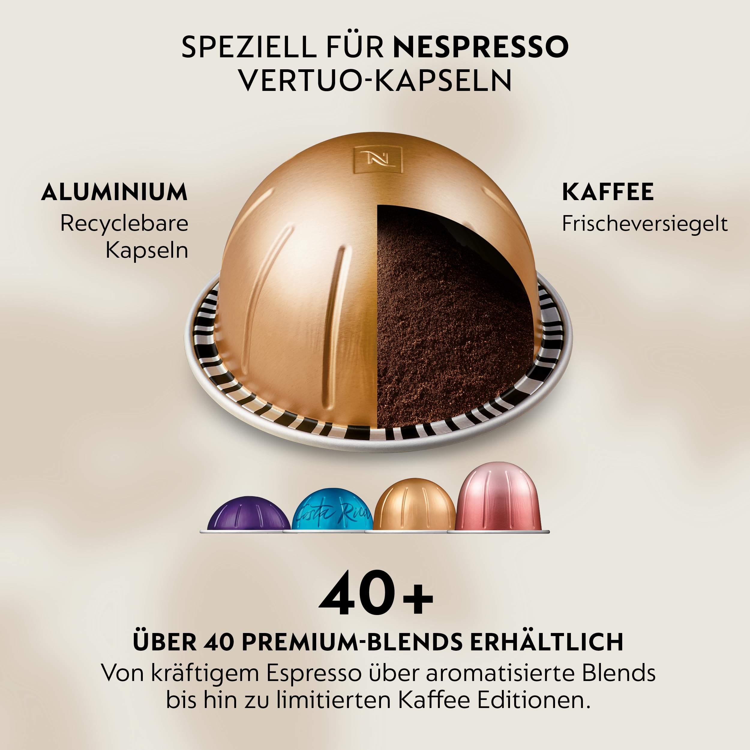 Nespresso Krups VERTUO Up Kaffeekapselmaschine
