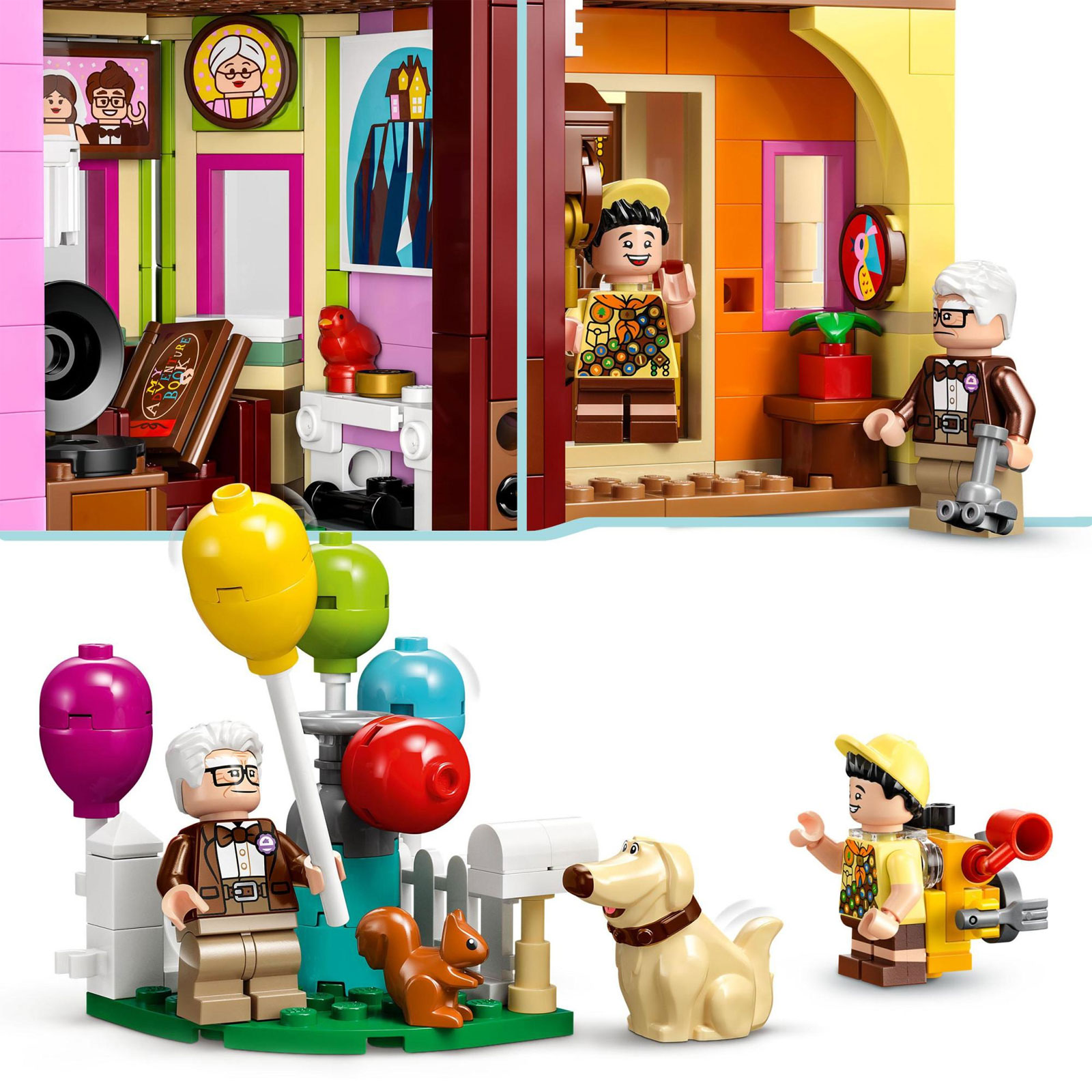 LEGO Carls Haus aus Oben (43217)