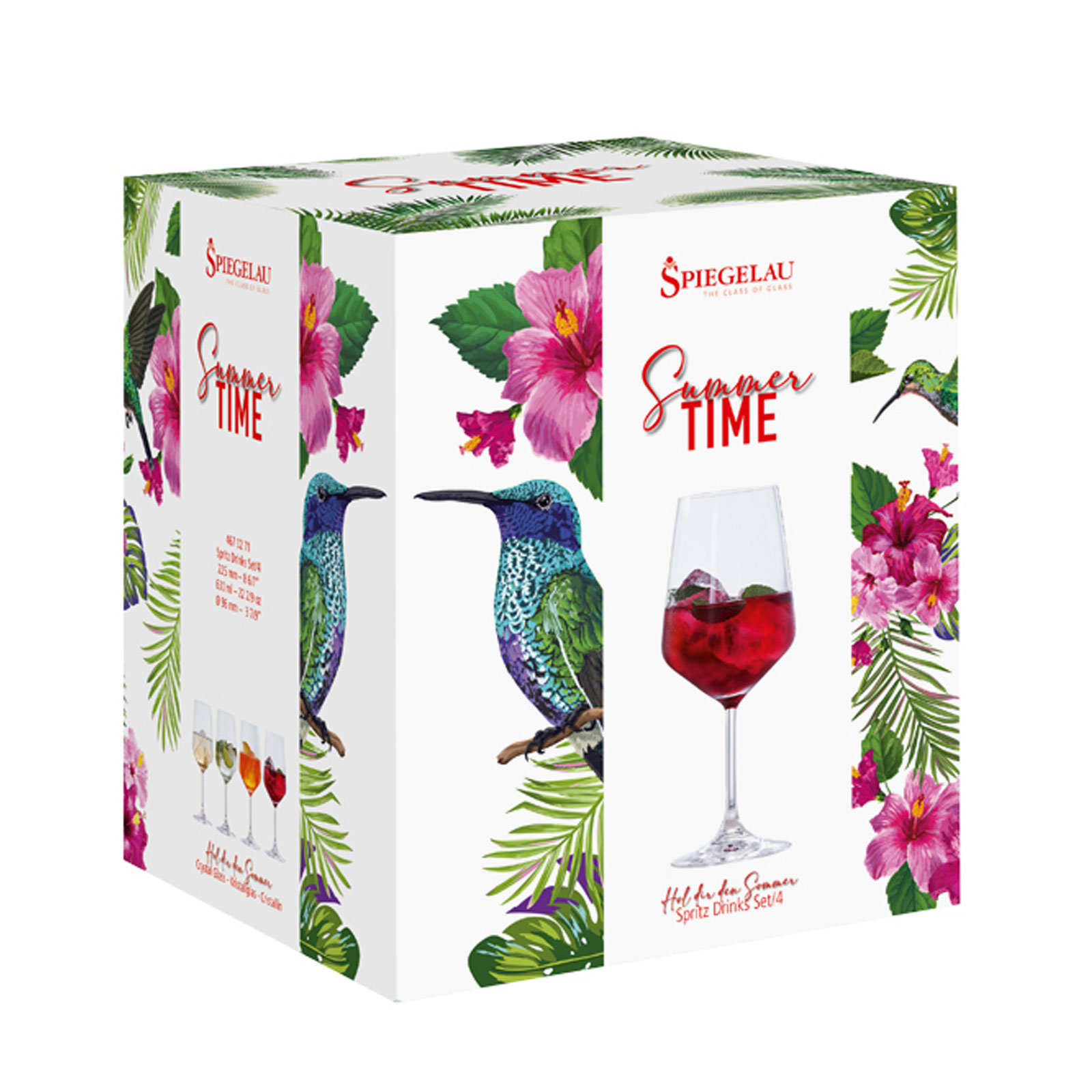 Spiegelau 4670271 Summertime Spritz Glass Set4