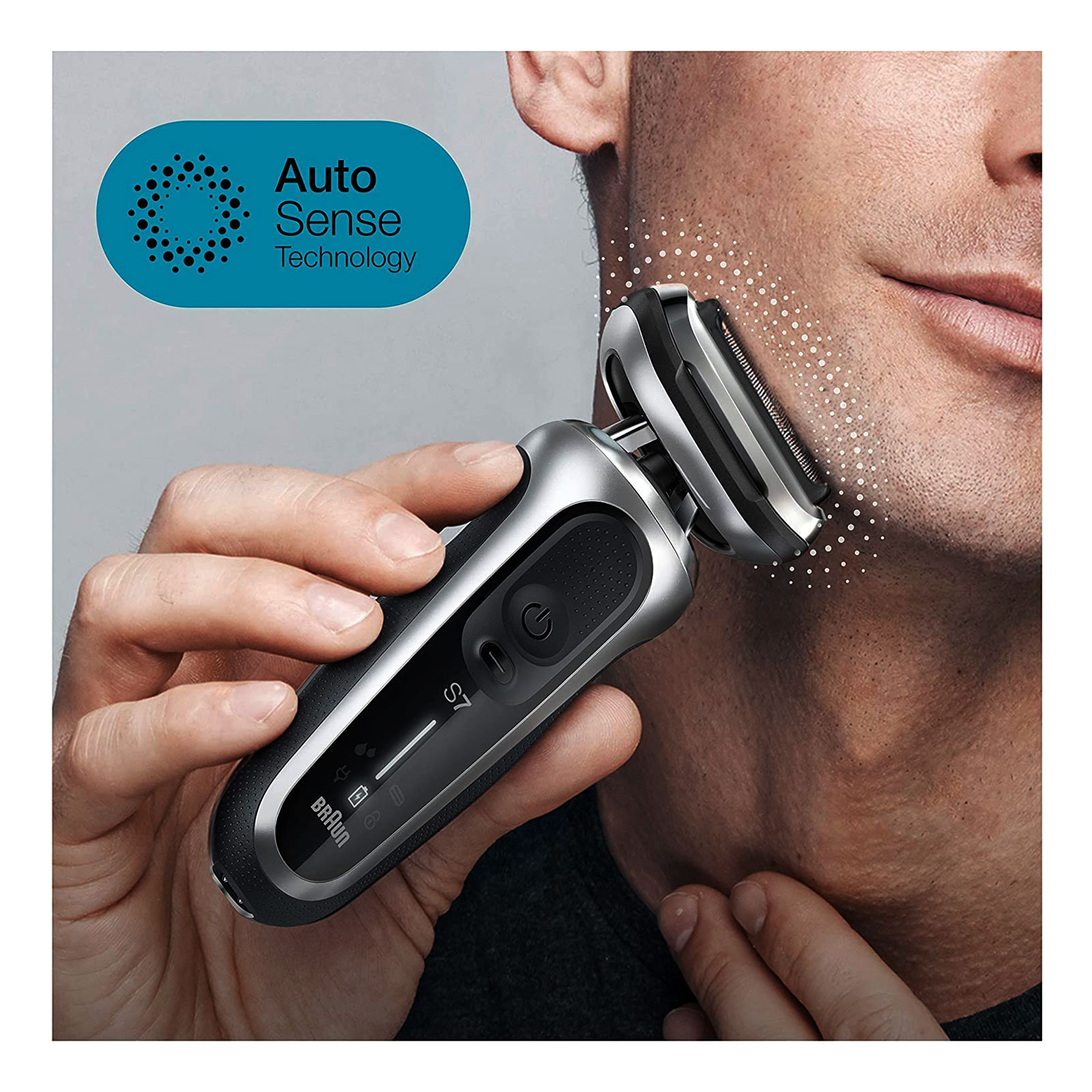 BRAUN Series 7 71-S7200cc silber Herrenrasierer BRAUN Series 7 71-S7200cc silber Herrenrasierer