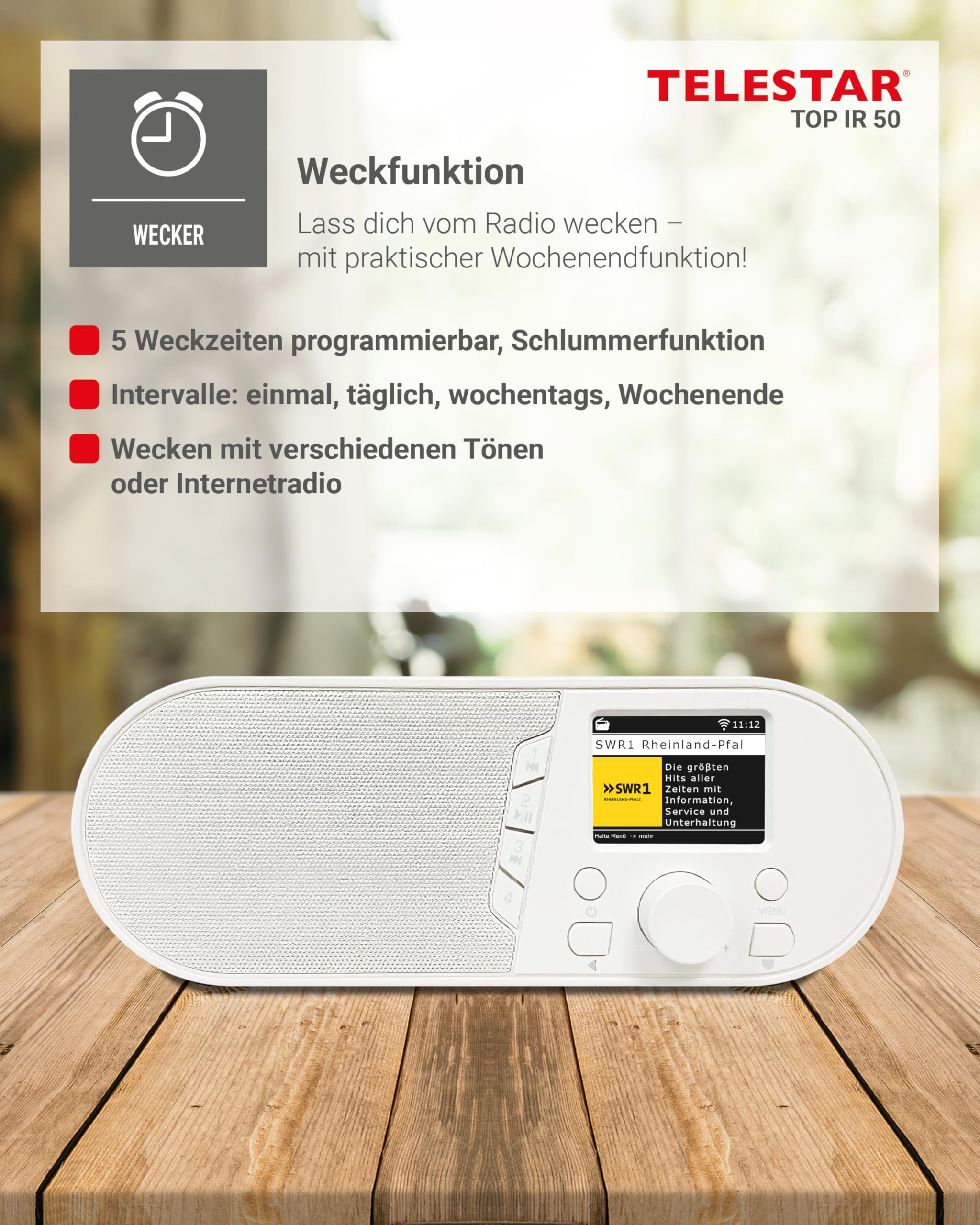 TELESTAR TOP IR 50 – Internetradio