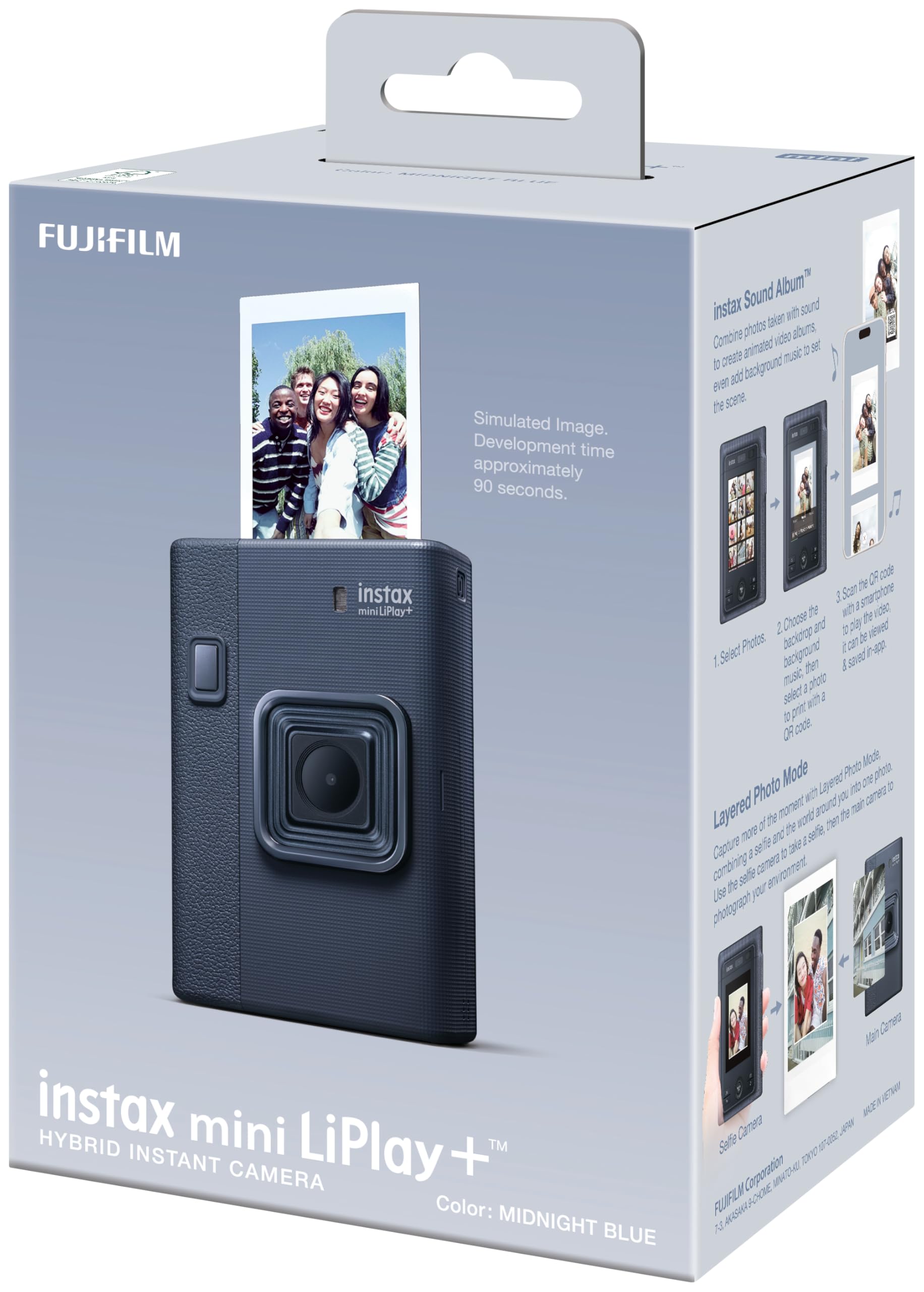 instax mini LiPlay+ hybride Sofortbildkamera