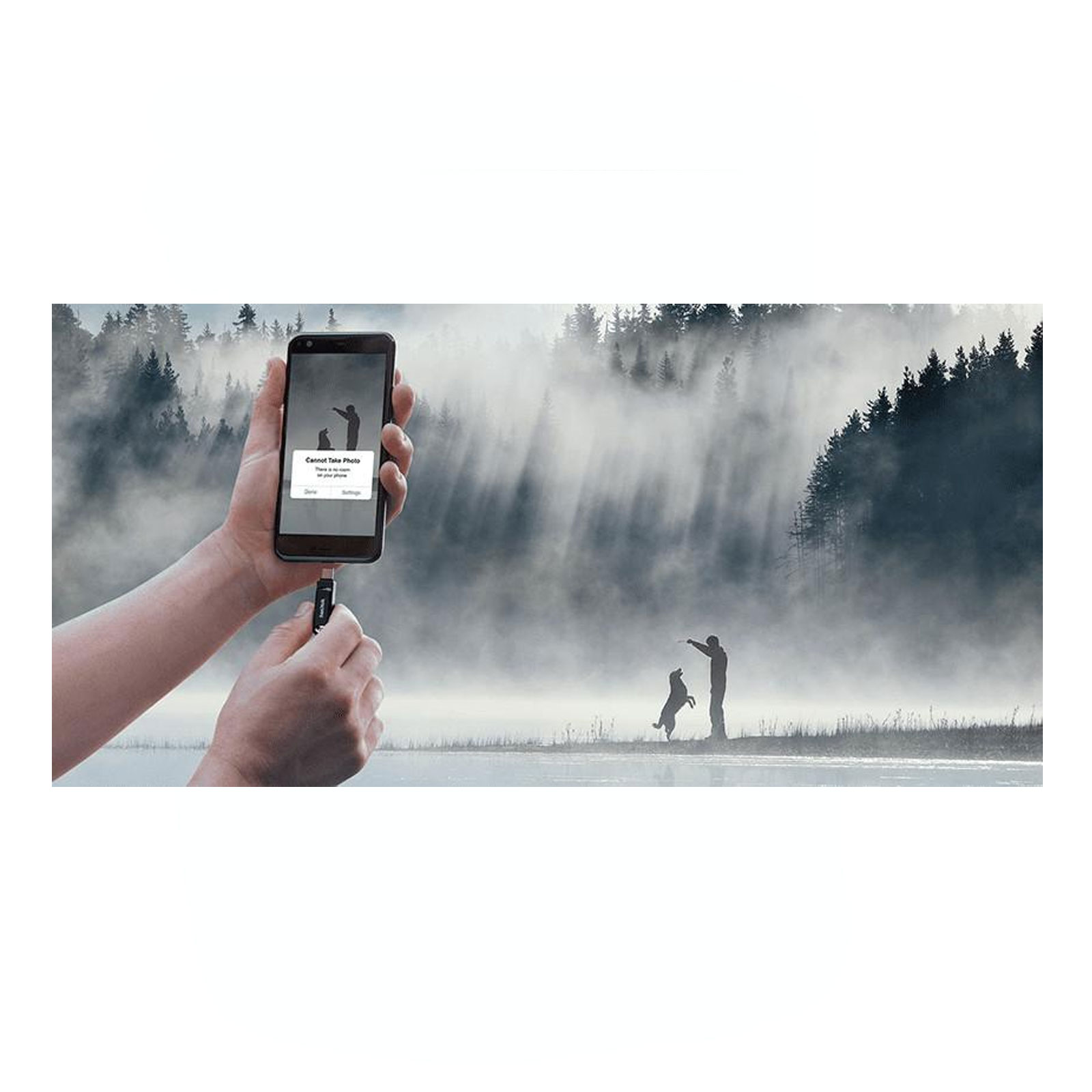 sandisk Ultra Dual USB Flash Drive Go 64GB, Type C