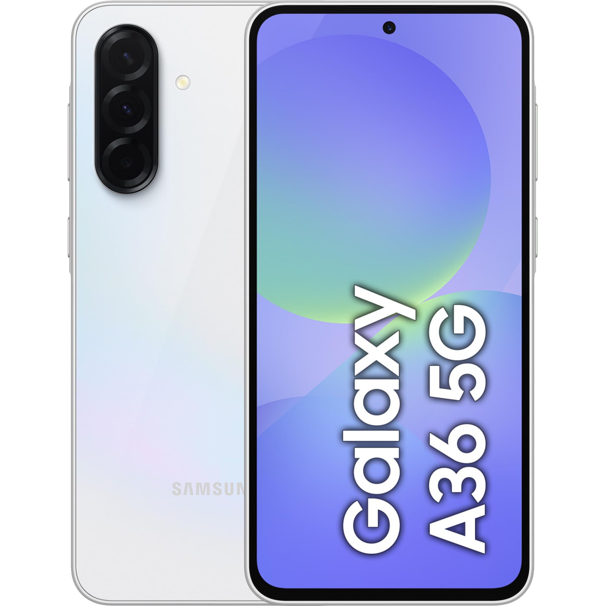 Samsung Galaxy A36 5G 128GB Awesome White Smartphone