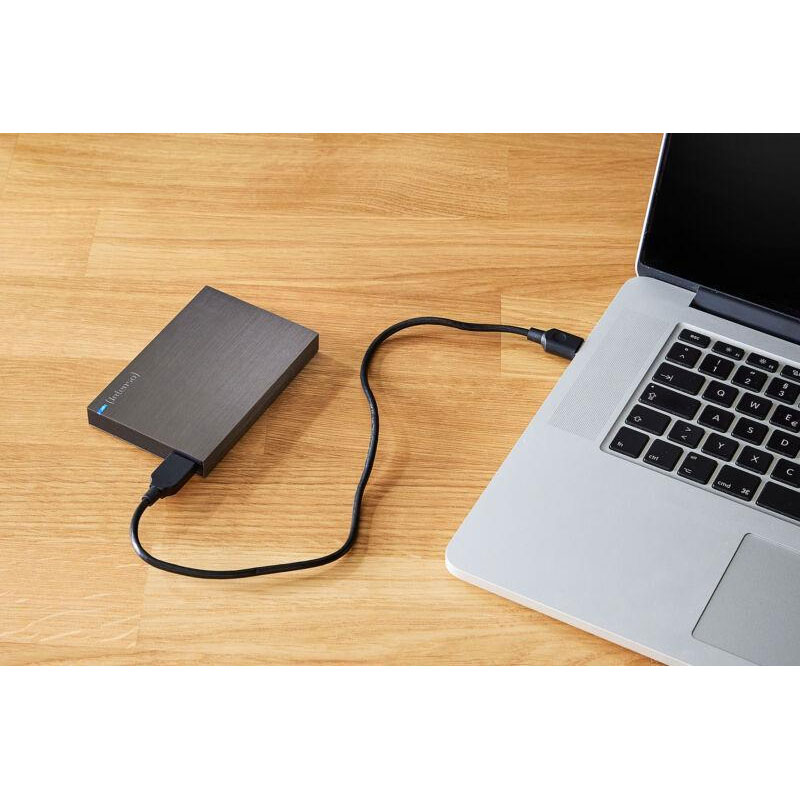 Intenso 2,5 Zoll Memory Board, 1 TB HDD-Externe Festplatte + 64 GB USB Stick