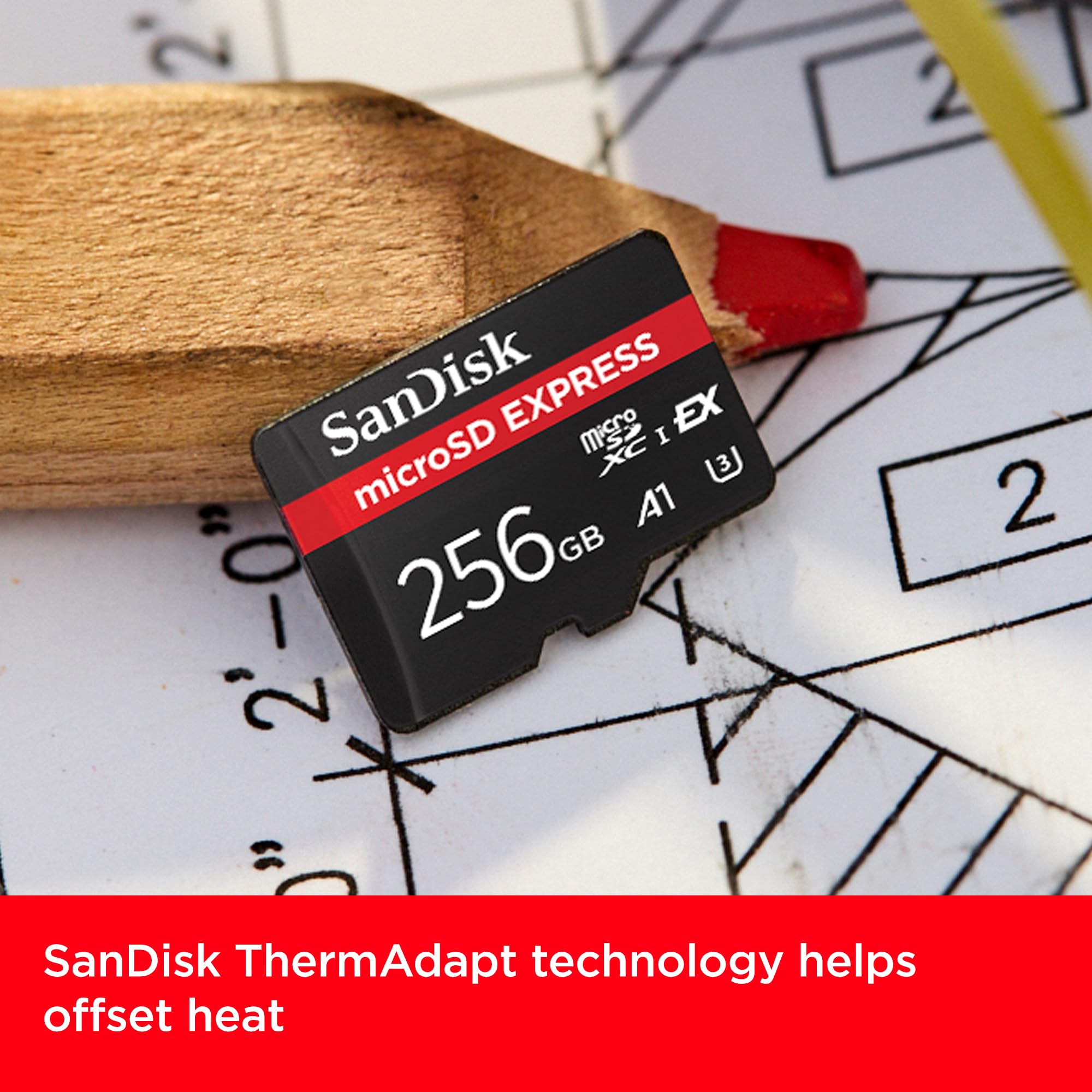 SanDisk microSD Express Speicherkarte 256 GB