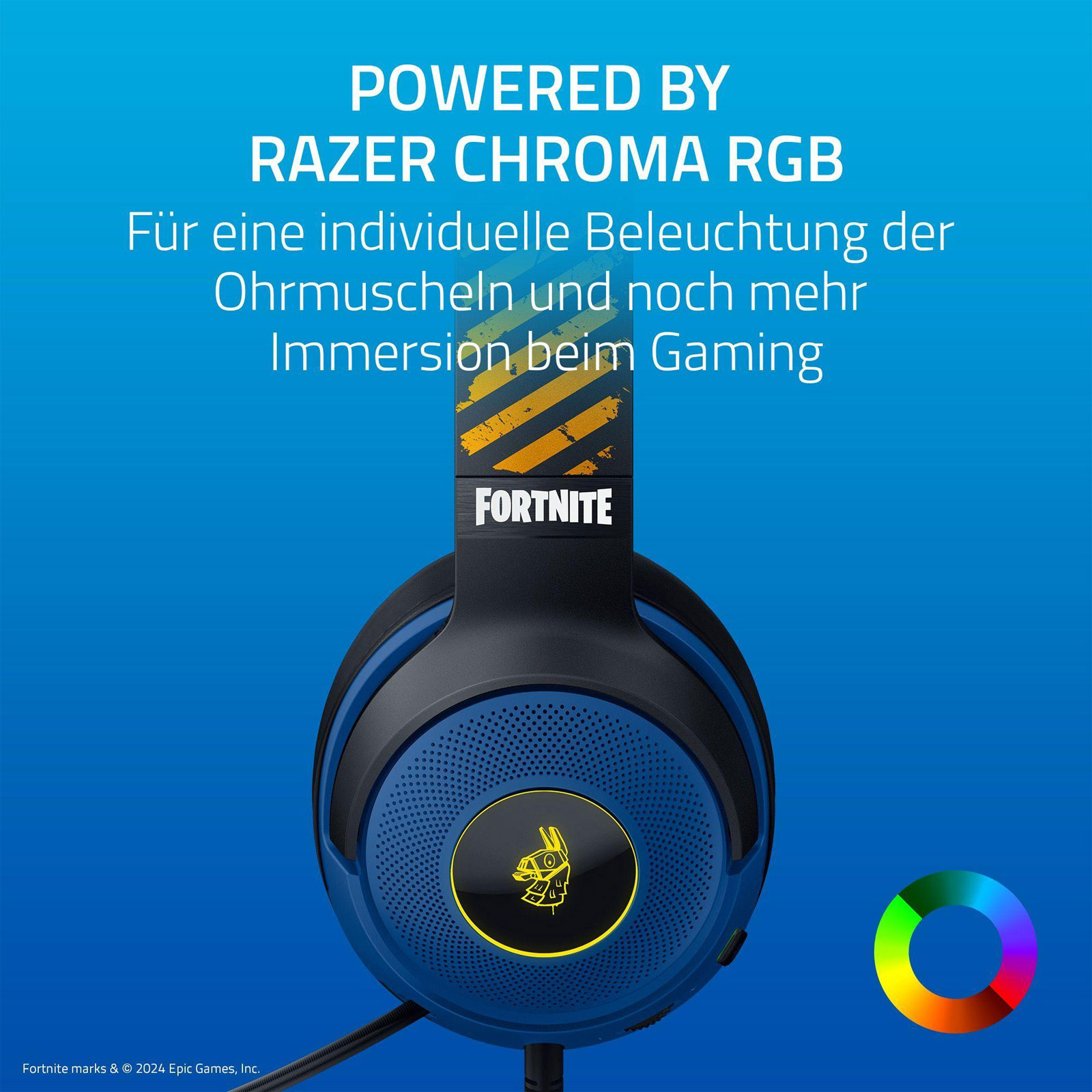 RAZER Kraken V3 X - Fortnite Edition, Gaming-Headset