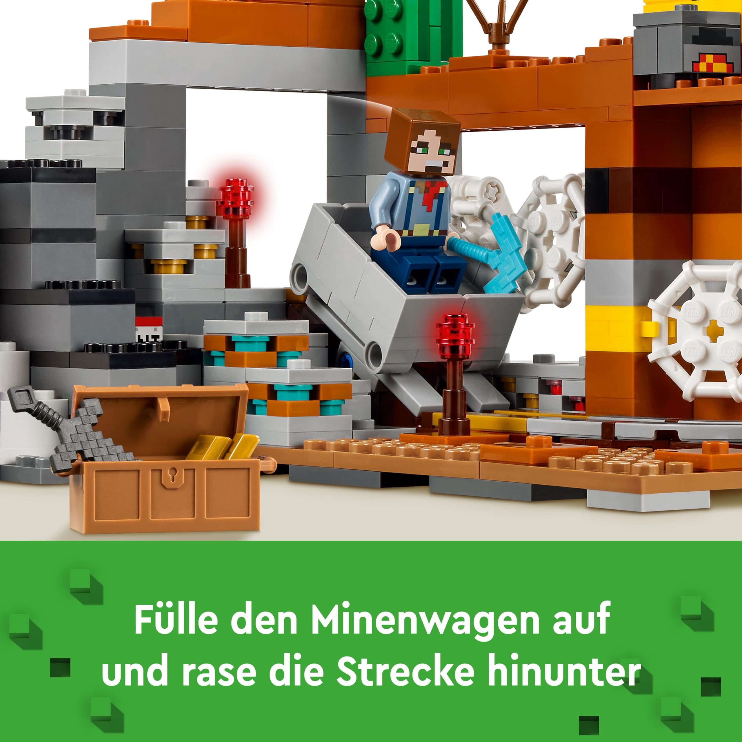 LEGO Minecraft Die Mine in den Badlands 21263