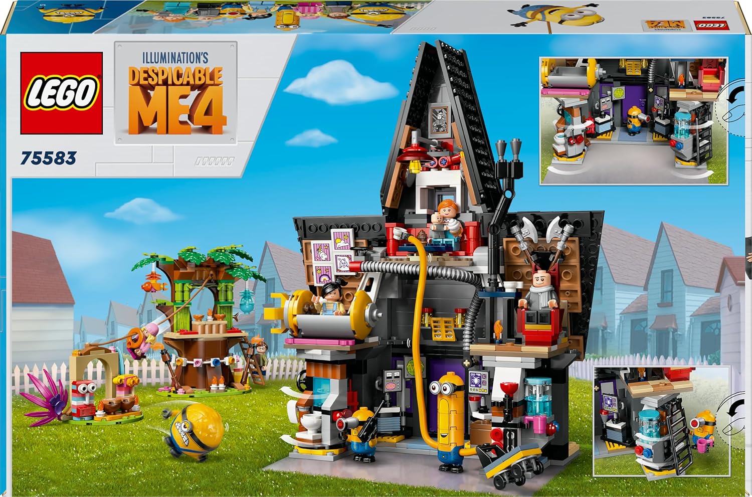 LEGO Ich – Einfach unverbesserlich 4 Familienvilla von Gru und den Minions 75583