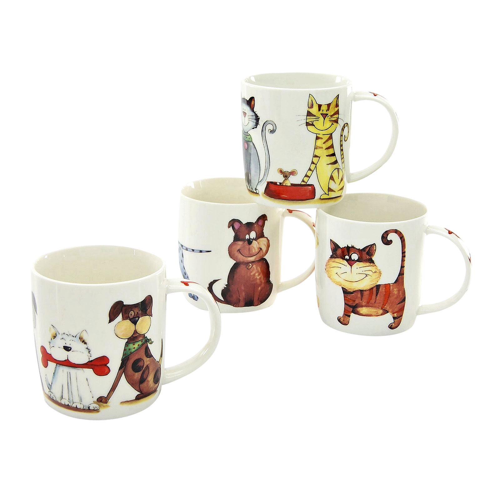 Creatable Kaffeebecher Set 4tlg
