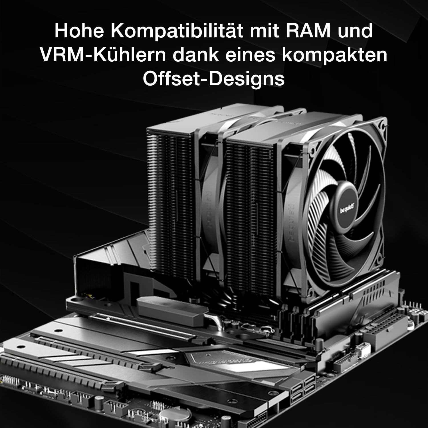 be quiet! Pure Rock Pro 3 Silver Luftkühler