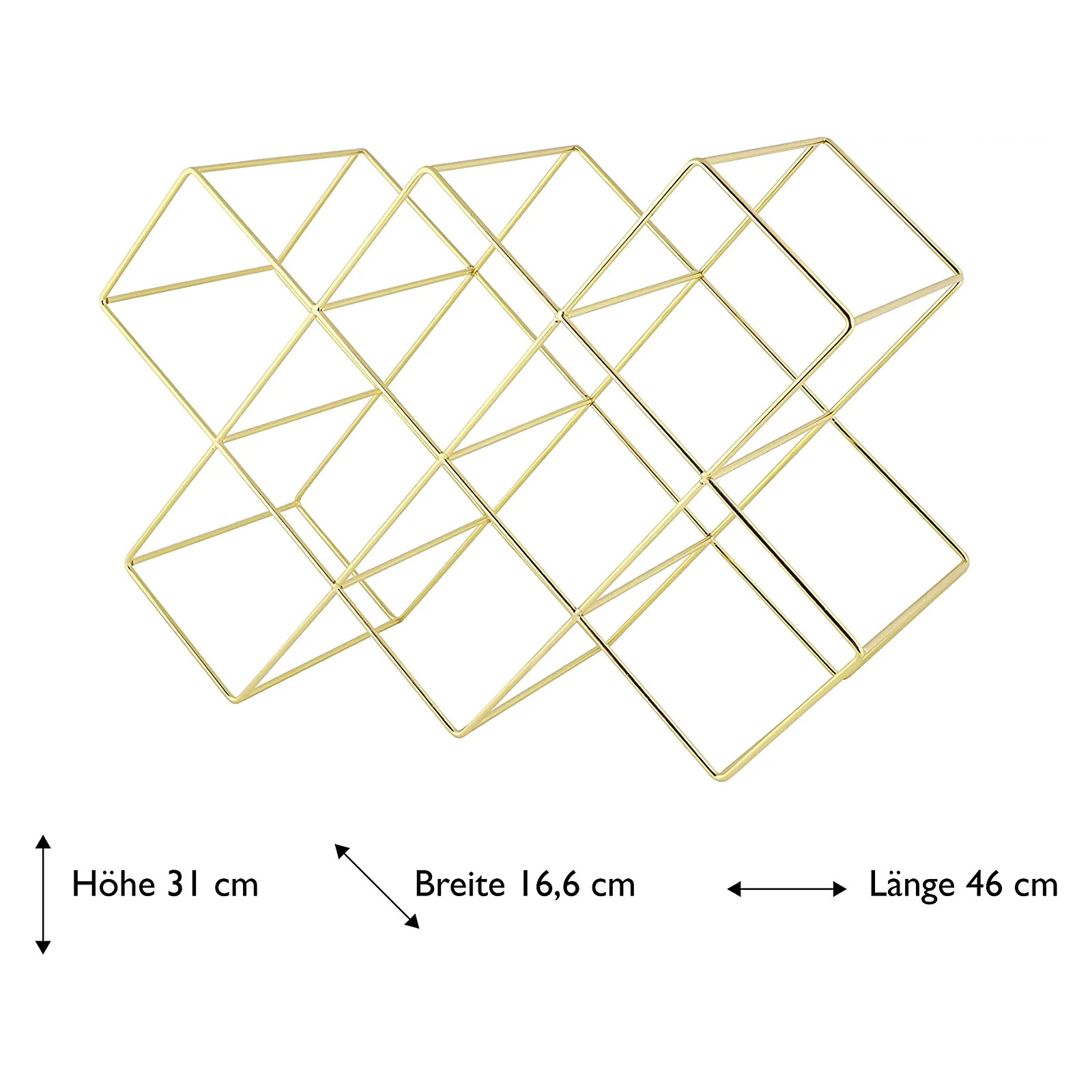 Echtwerk Weinregal für 8 Flaschen