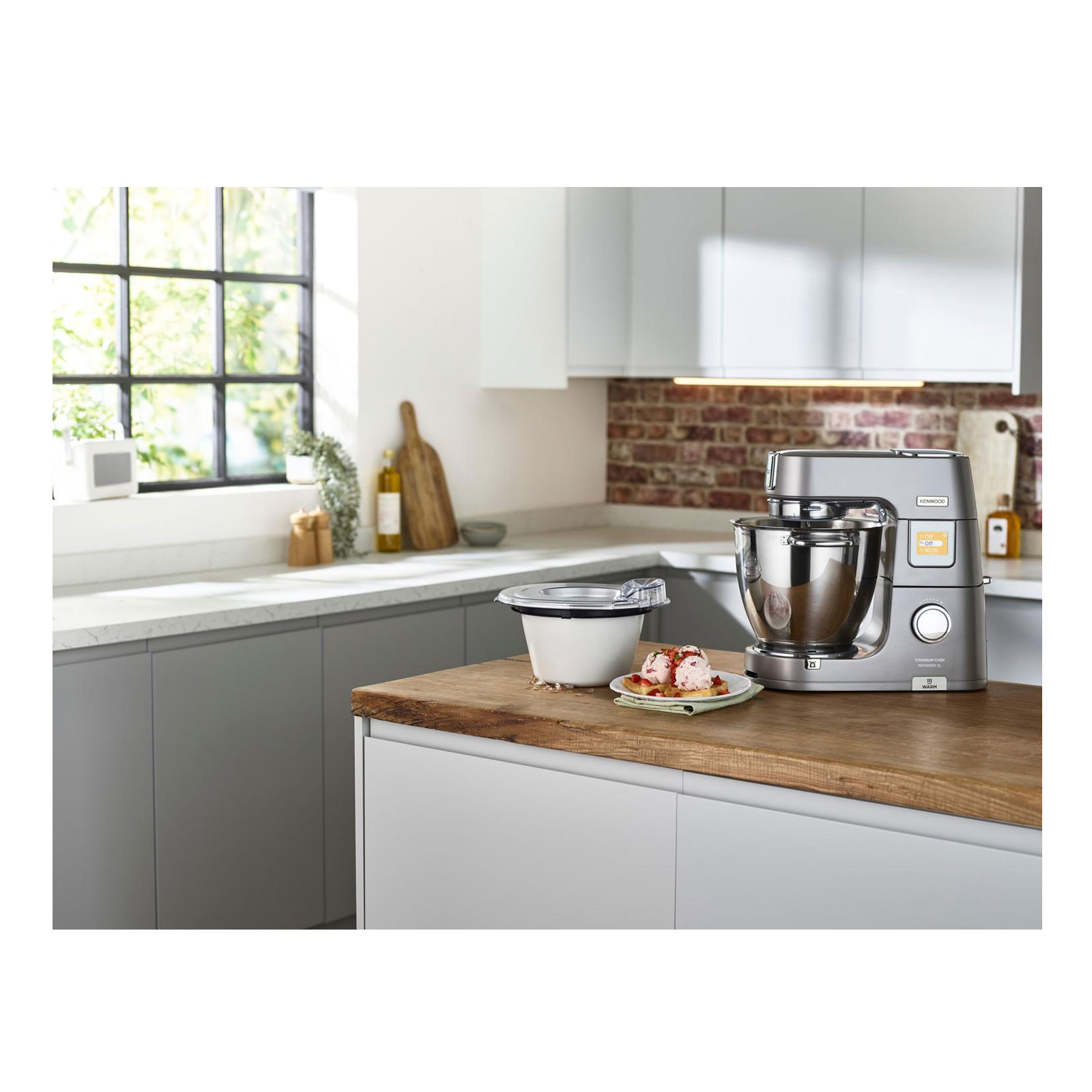 Kenwood KAX71.00WH Eisbereiter-Aufsatz