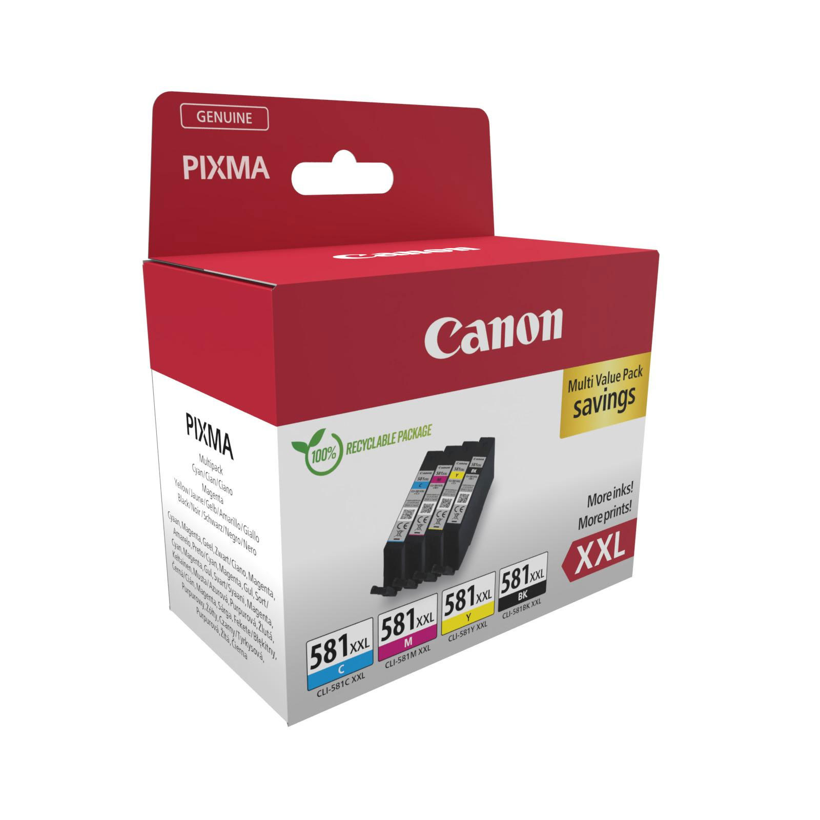 Canon CLI-581XXL MP 4 Farben