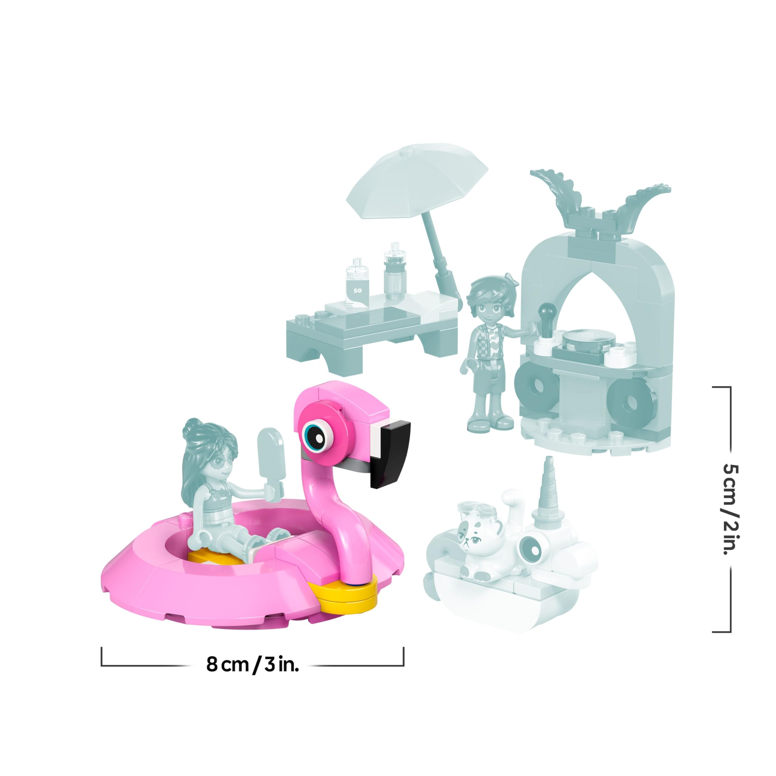 LEGO Friends Poolparty mit Einhorn und Flamingo 42658