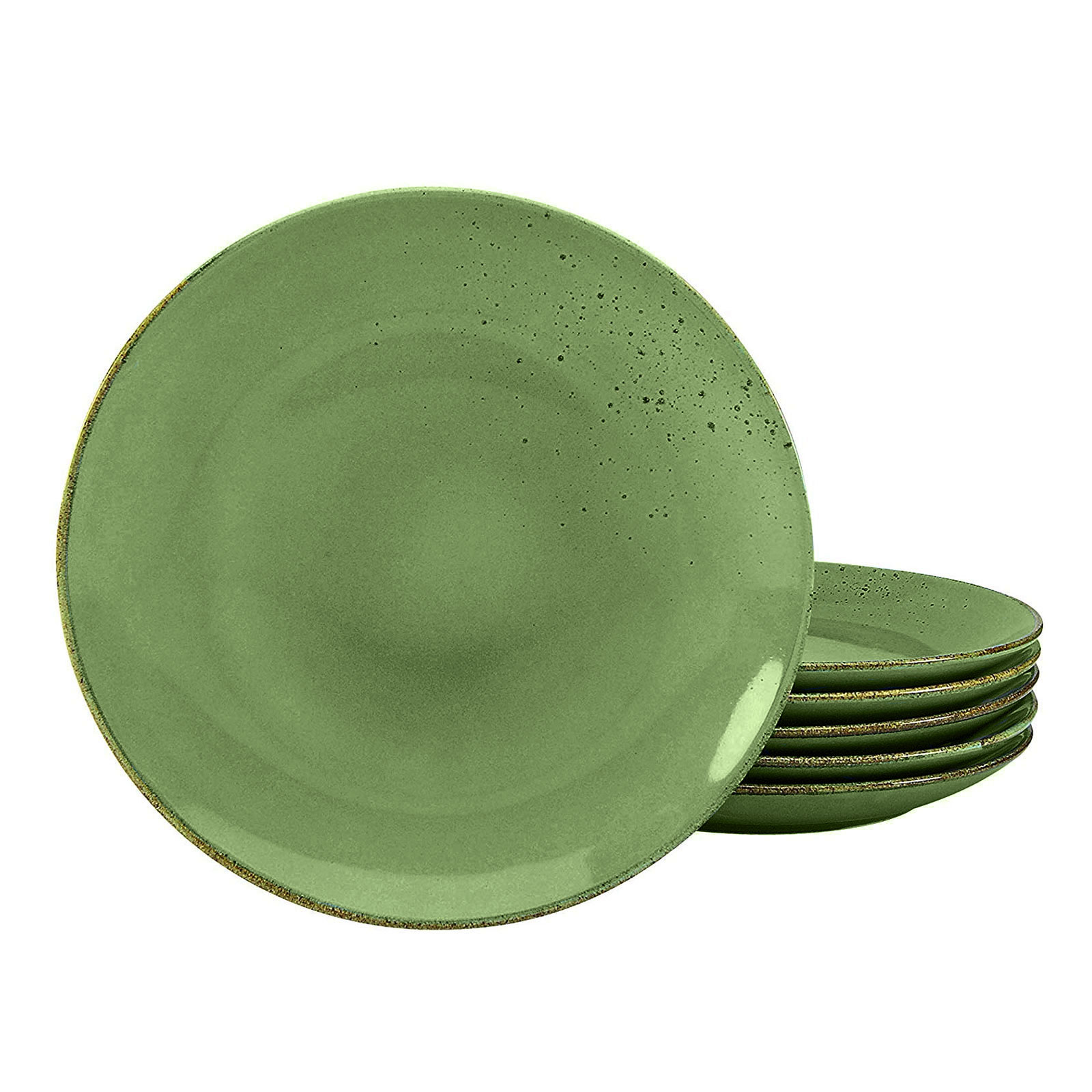 CreaTable Nature Collection   6-er Set Speiseteller 27 cm