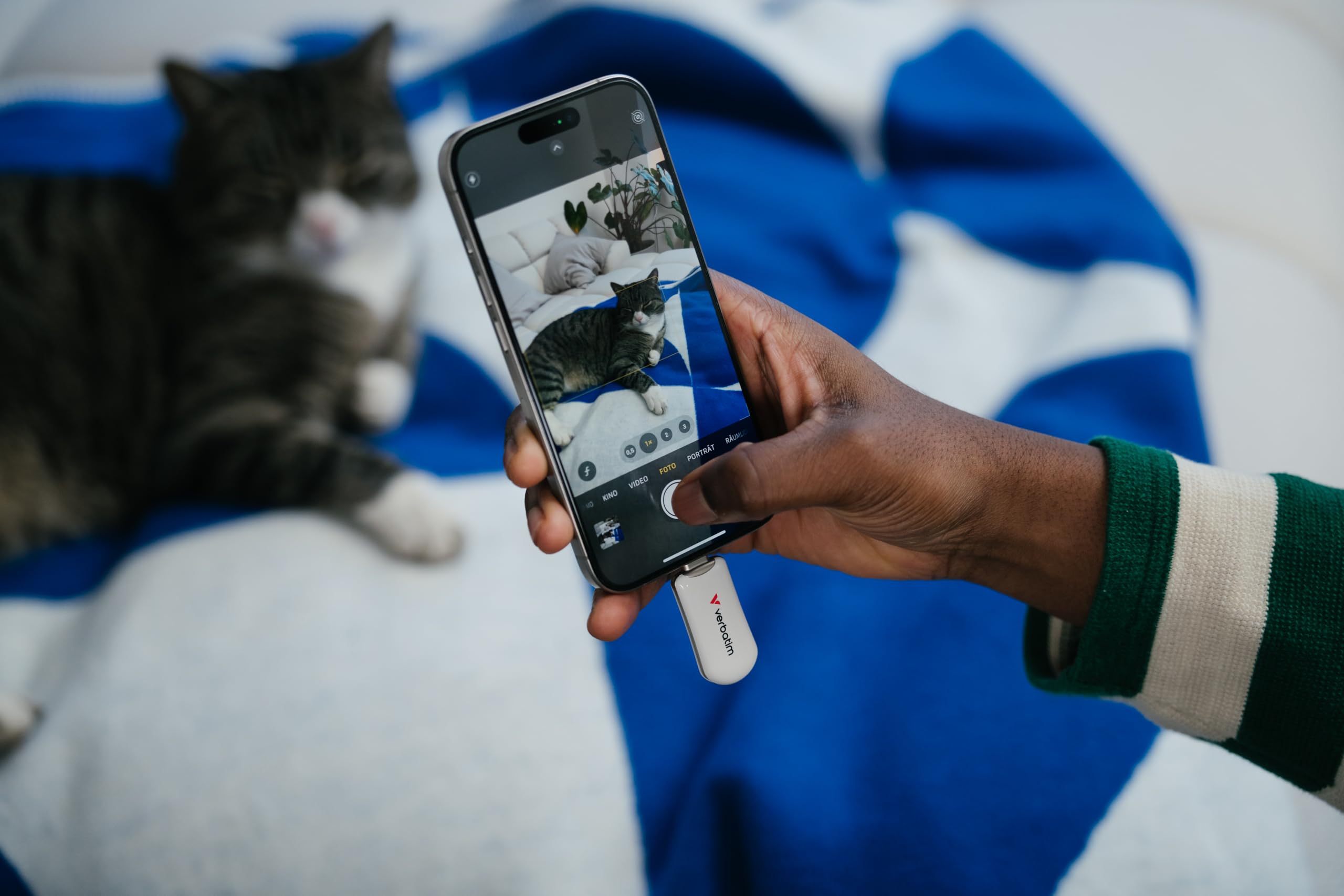 Verbatim Plectra USB-C Flash Drive White 64GB, 30228