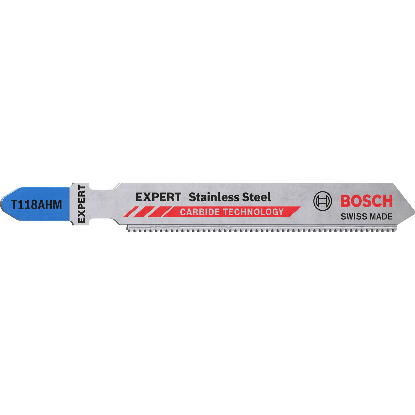 Bosch Professional Expert Stainless Steel T 118 AHM Stichsaegeblatt, 3 Stueck. Fuer Stichsaegen