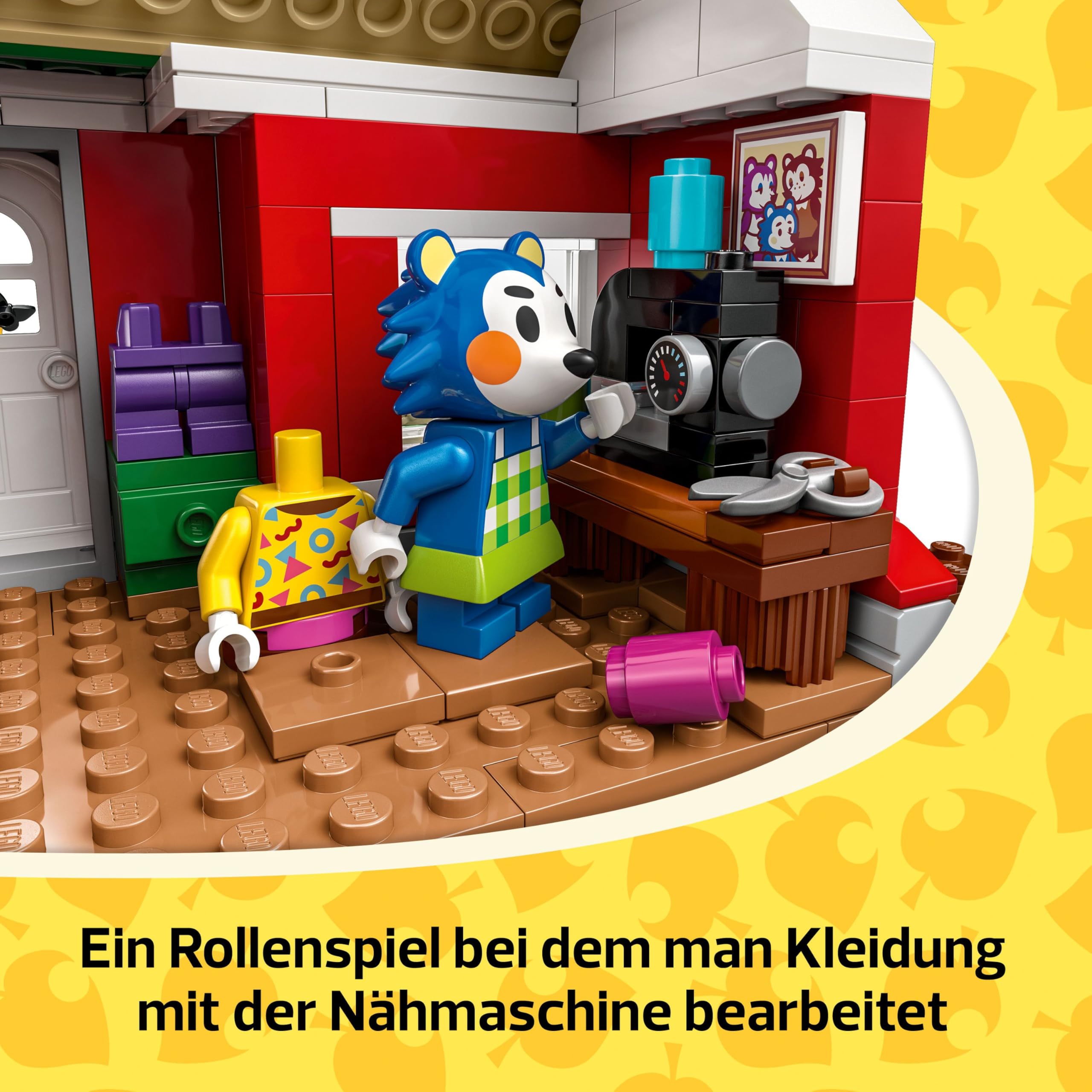 LEGO Animal Crossing Die Schneiderei der Schneiderschwestern 77055