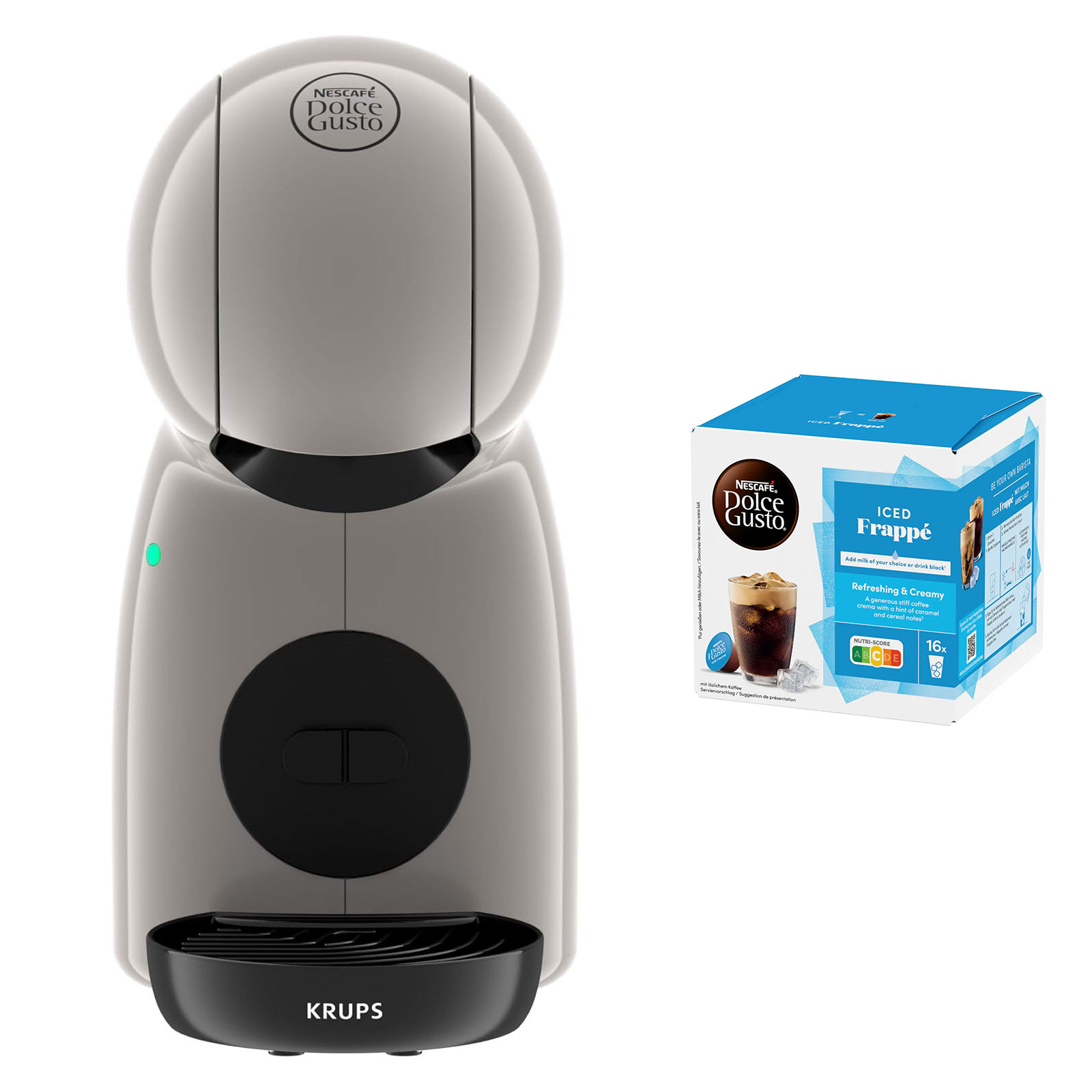 Krups KP1A3AF0 Dolce Gusto Piccolo inkl. Iced Frappe