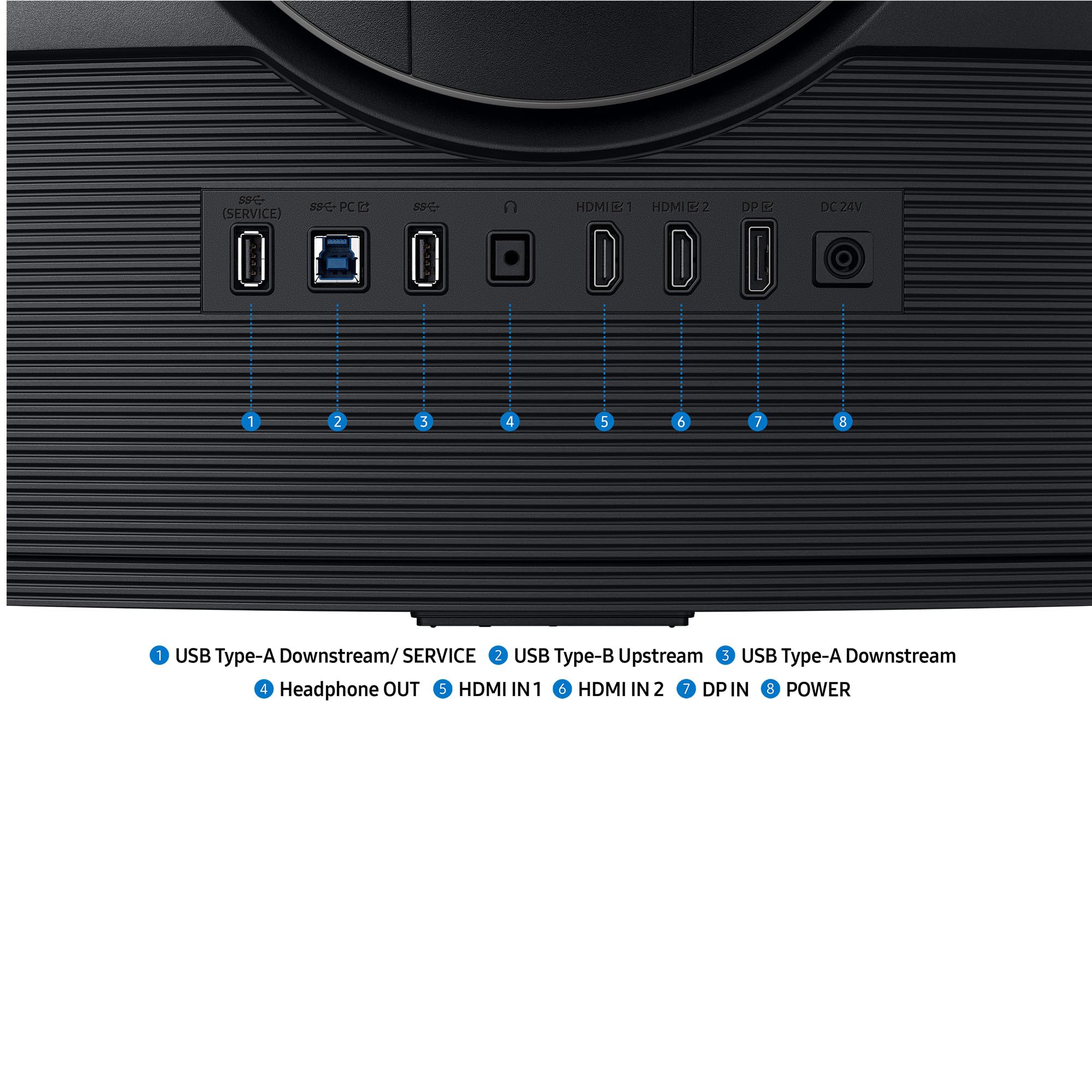 SAMSUNG 37 Zoll Odyssey G75F 4K UHD Curved Gaming Monitor