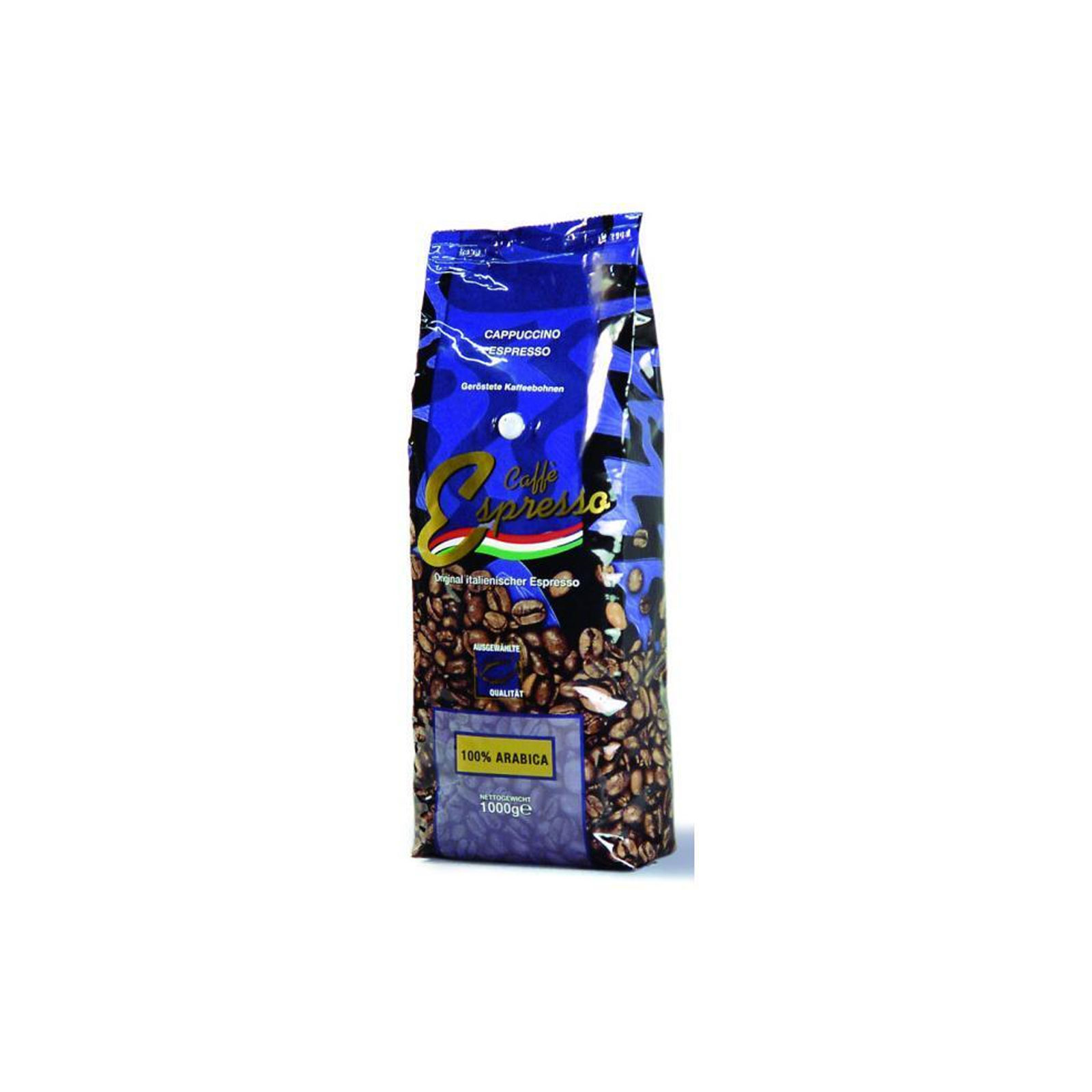 Caffè Espresso 100% Arabica Exklusiv 1 kg (100 % Arabica, ganze Bohnen, italienisch, Espresso) Caffè Espresso 100% Arabica Exklusiv 1 kg (100 % Arabica, ganze Bohnen, italienisch, Espresso)