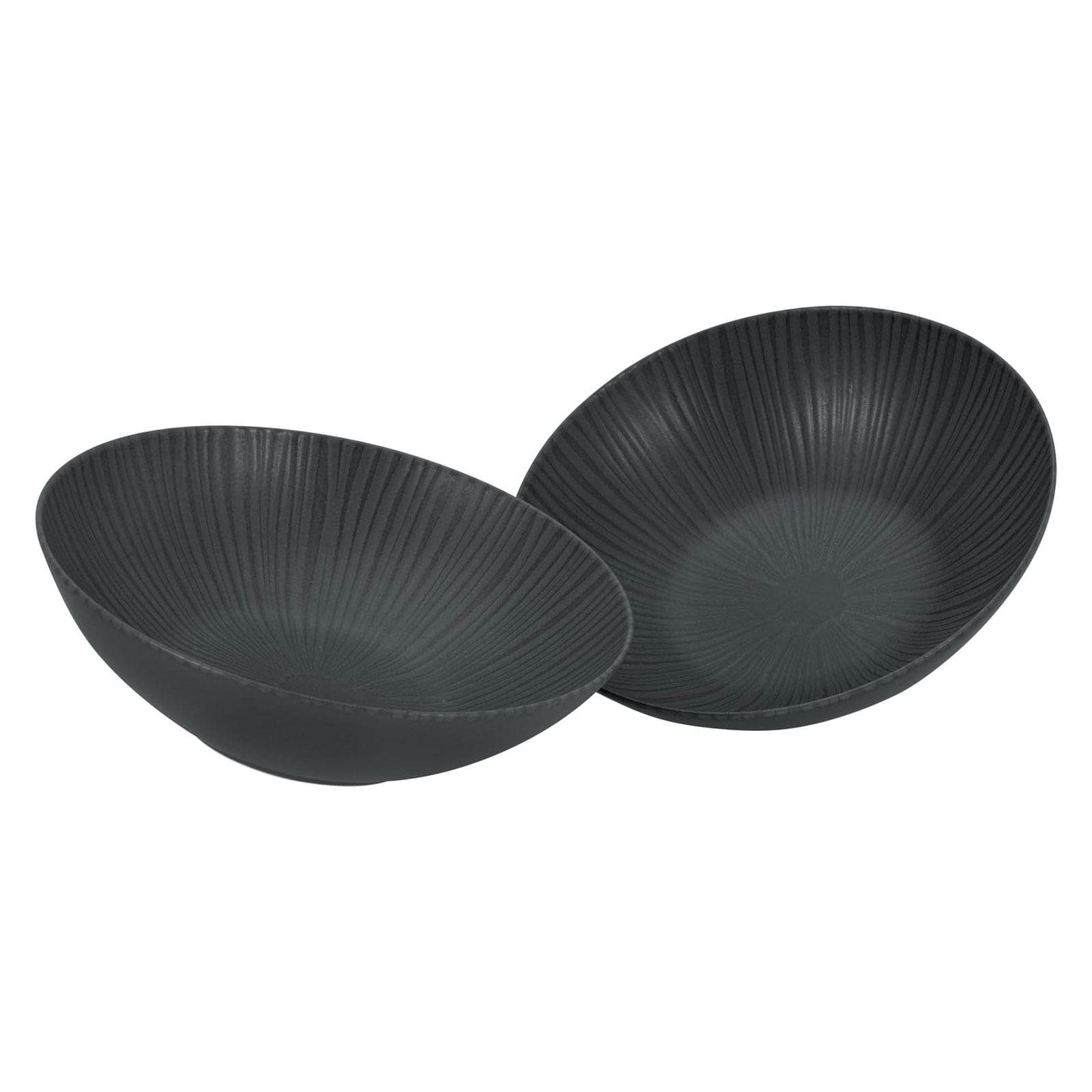 CreaTable Vesuvio 33045 Salatschüssel Set, 2-teilig