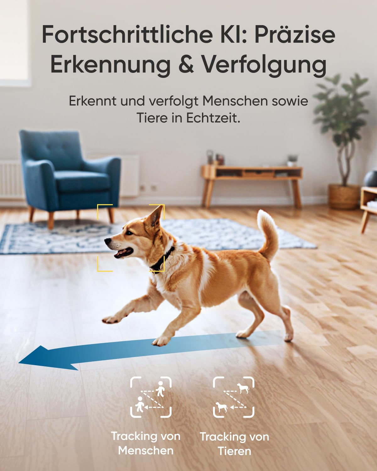 eufy Innenkamera E30, neueste Generation, 4K 8MP UHD Sicherheitskamera