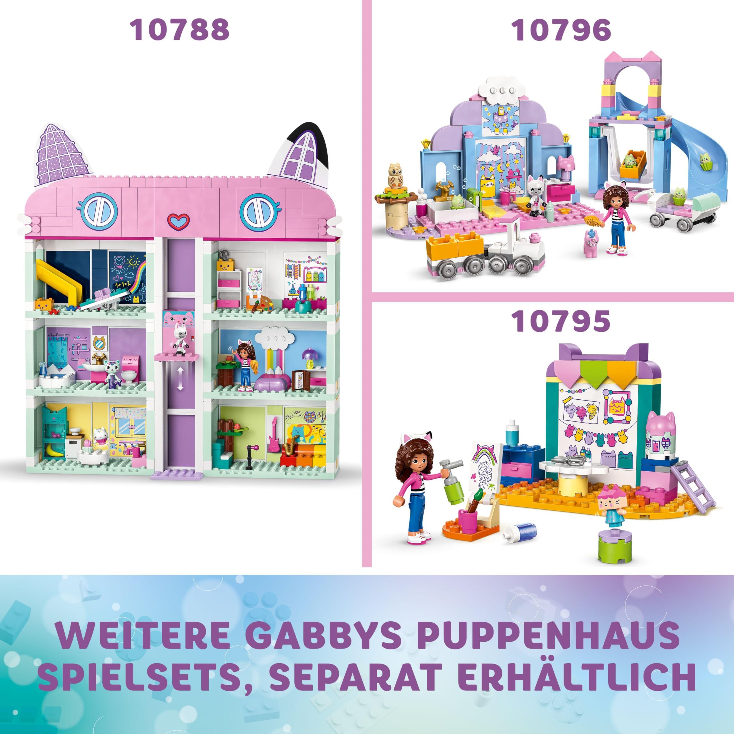 LEGO 4+ Gabbys Puppenhaus Bastelspaß mit Baby Box 10795